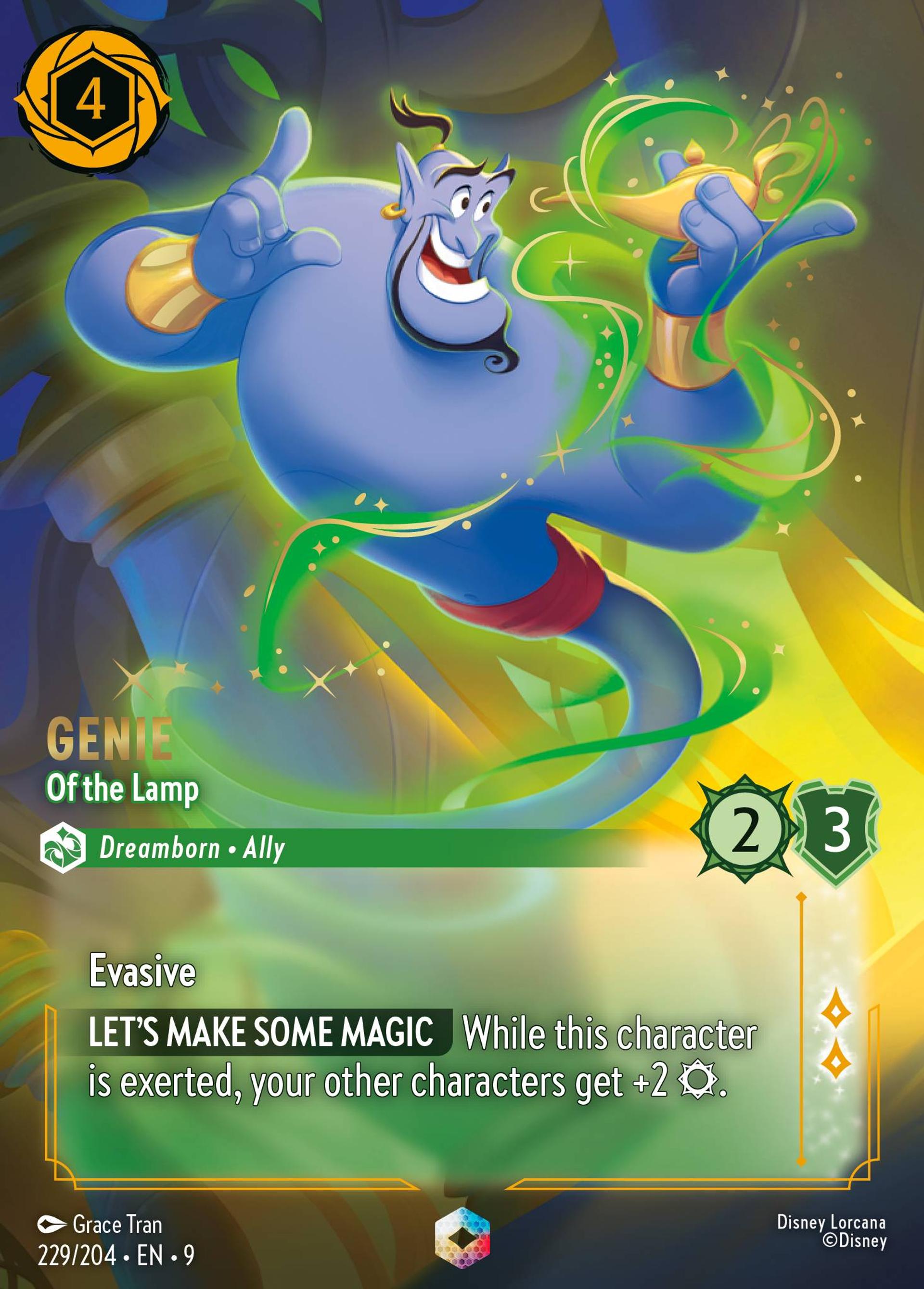 Genie - Of the Lamp — Fabled — Lorcana