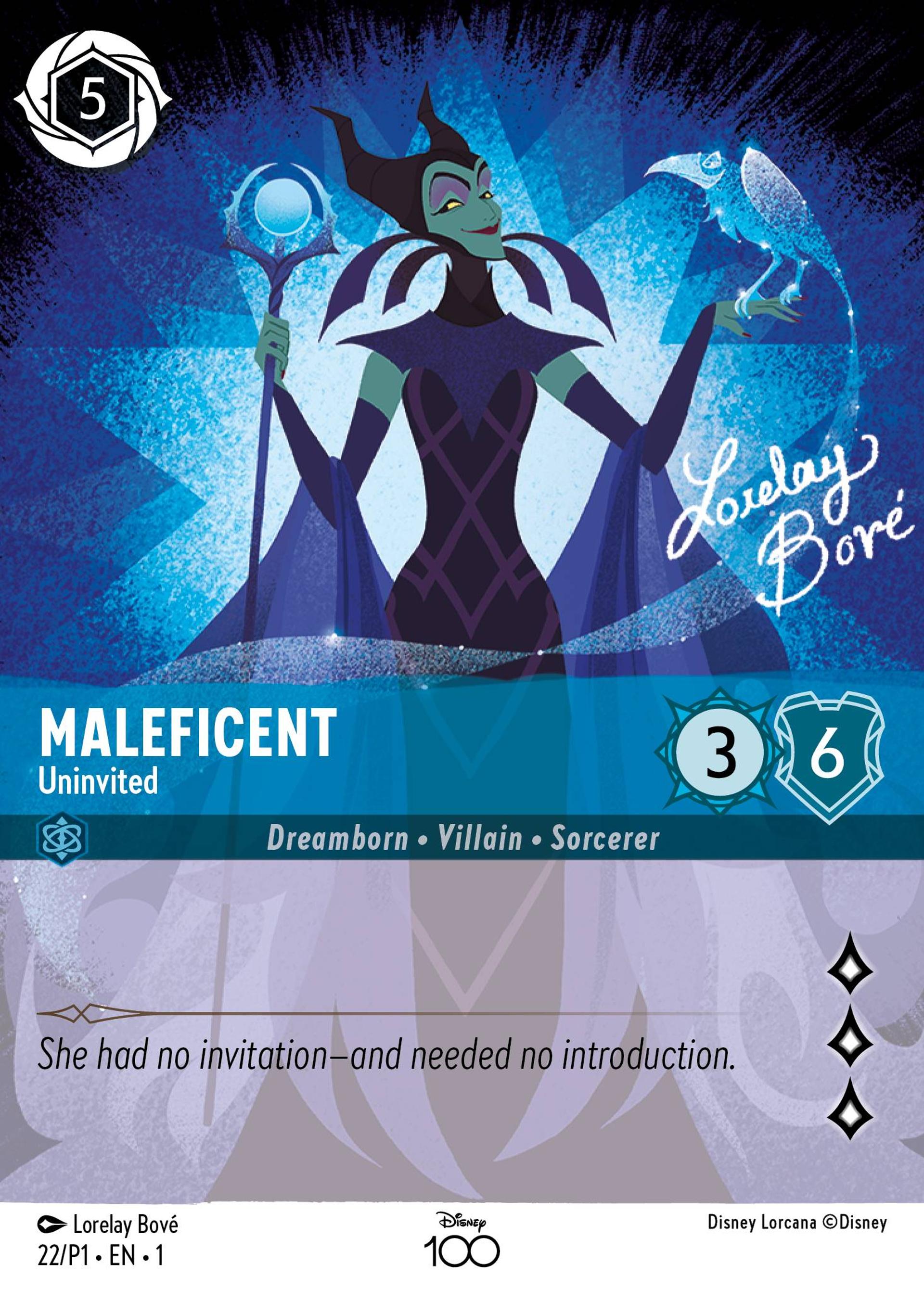 Maléfique - Indésirable — Promos - Year 1 — Lorcana