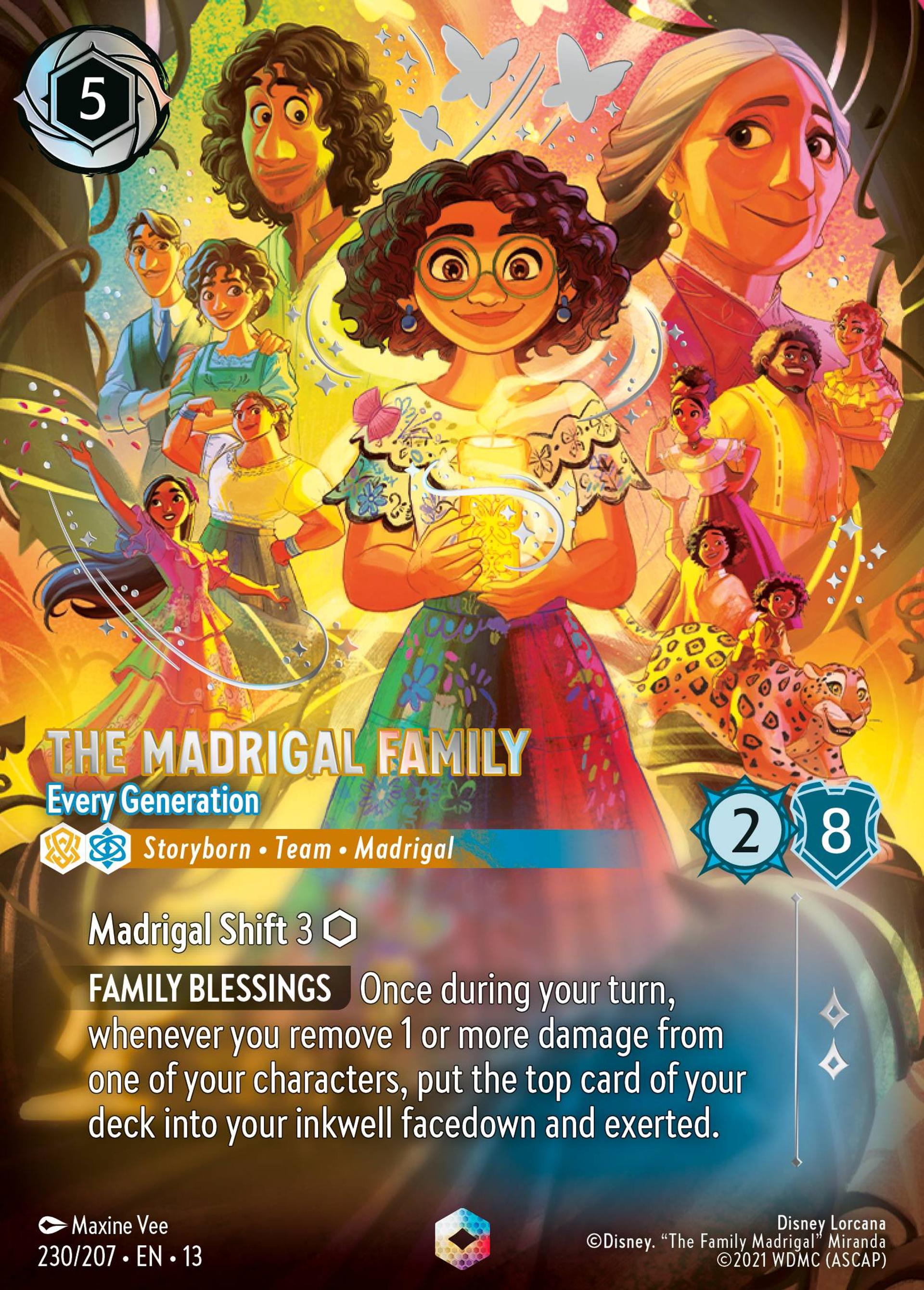 The Madrigal Family - Every Generation — Attack of the Vine! — Lorcana