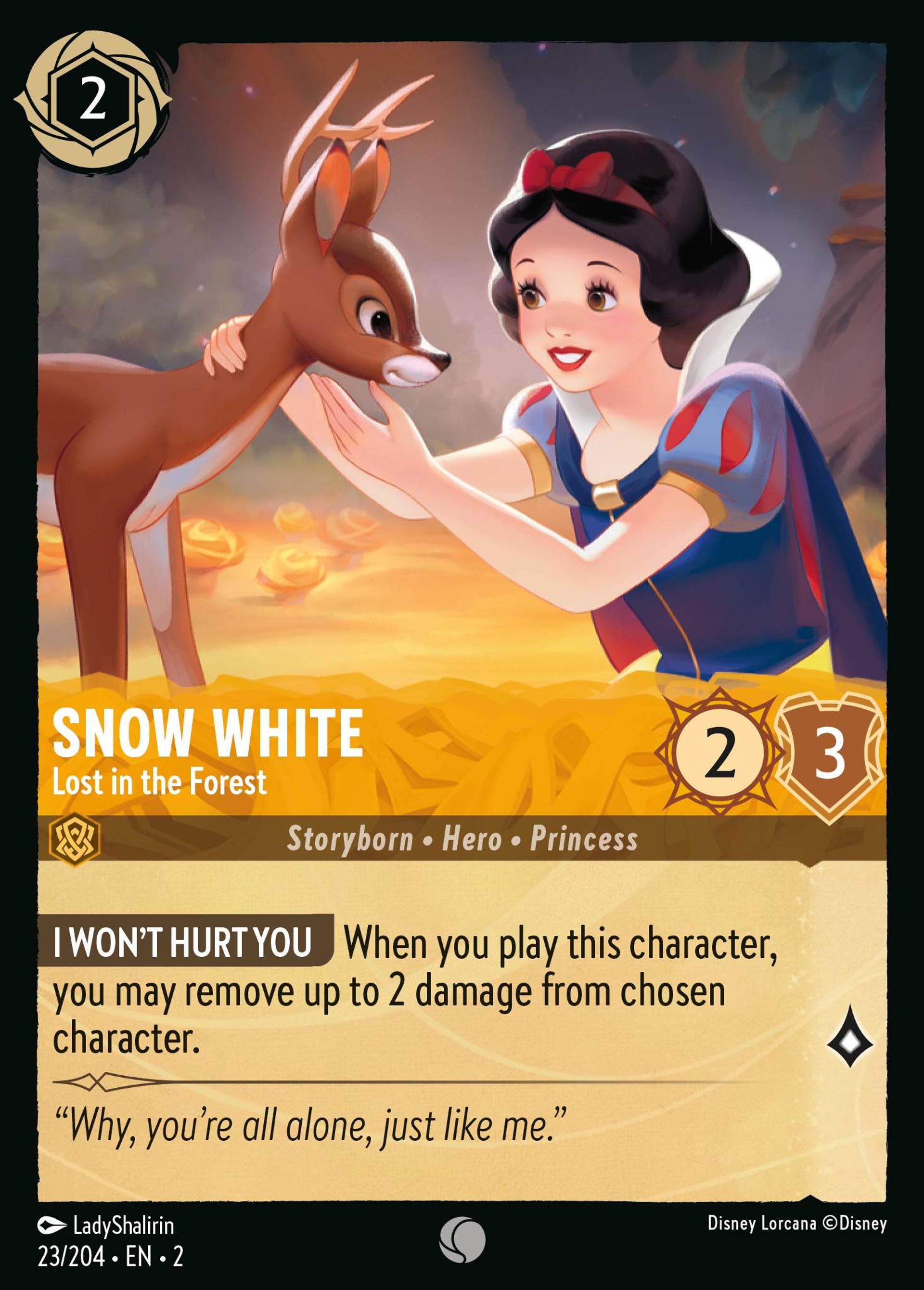 Snow White - Lost in the Forest — Rise of the Floodborn — Lorcana