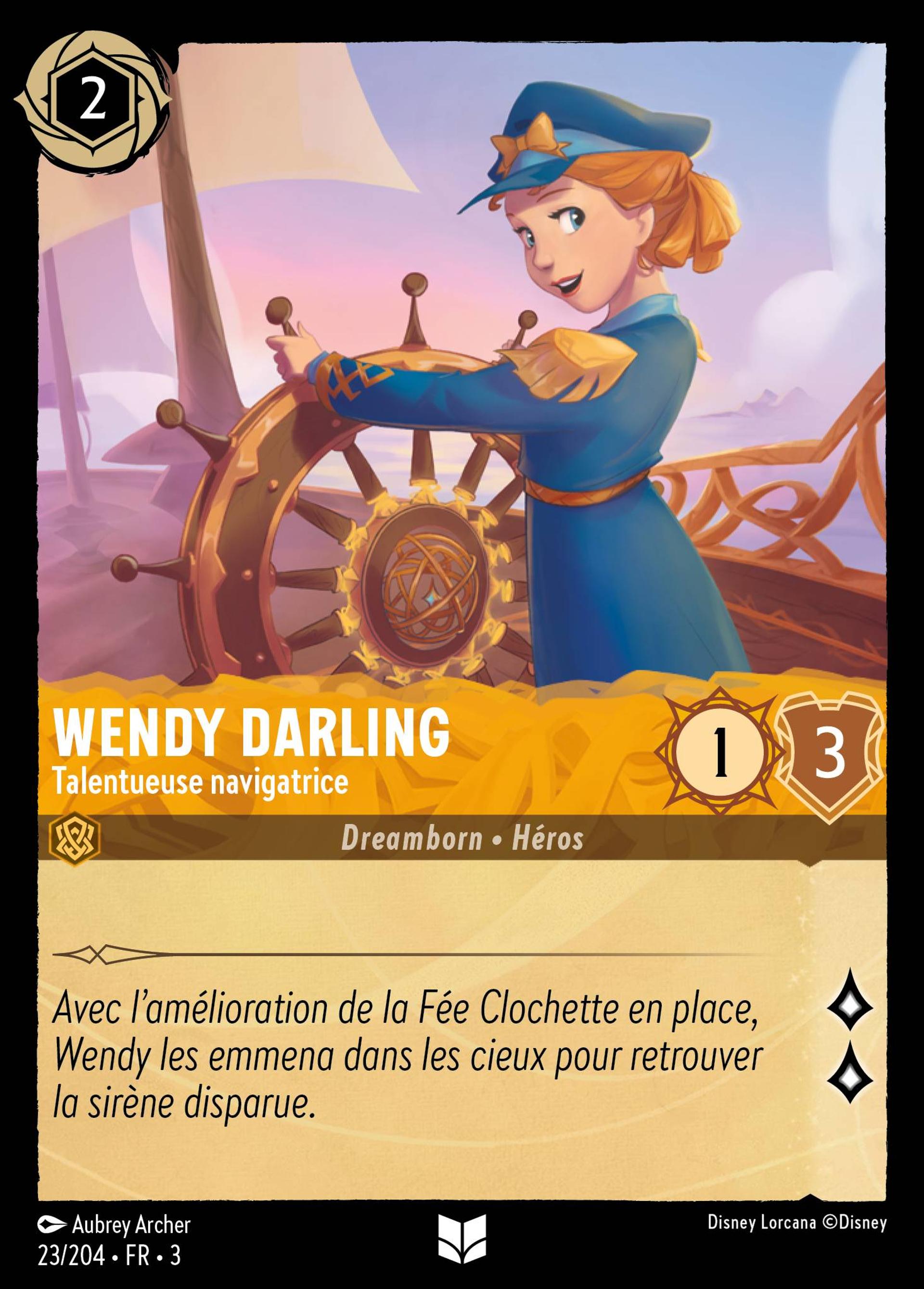 Wendy Darling - Talentueuse navigatrice — Into the Inklands — Lorcana