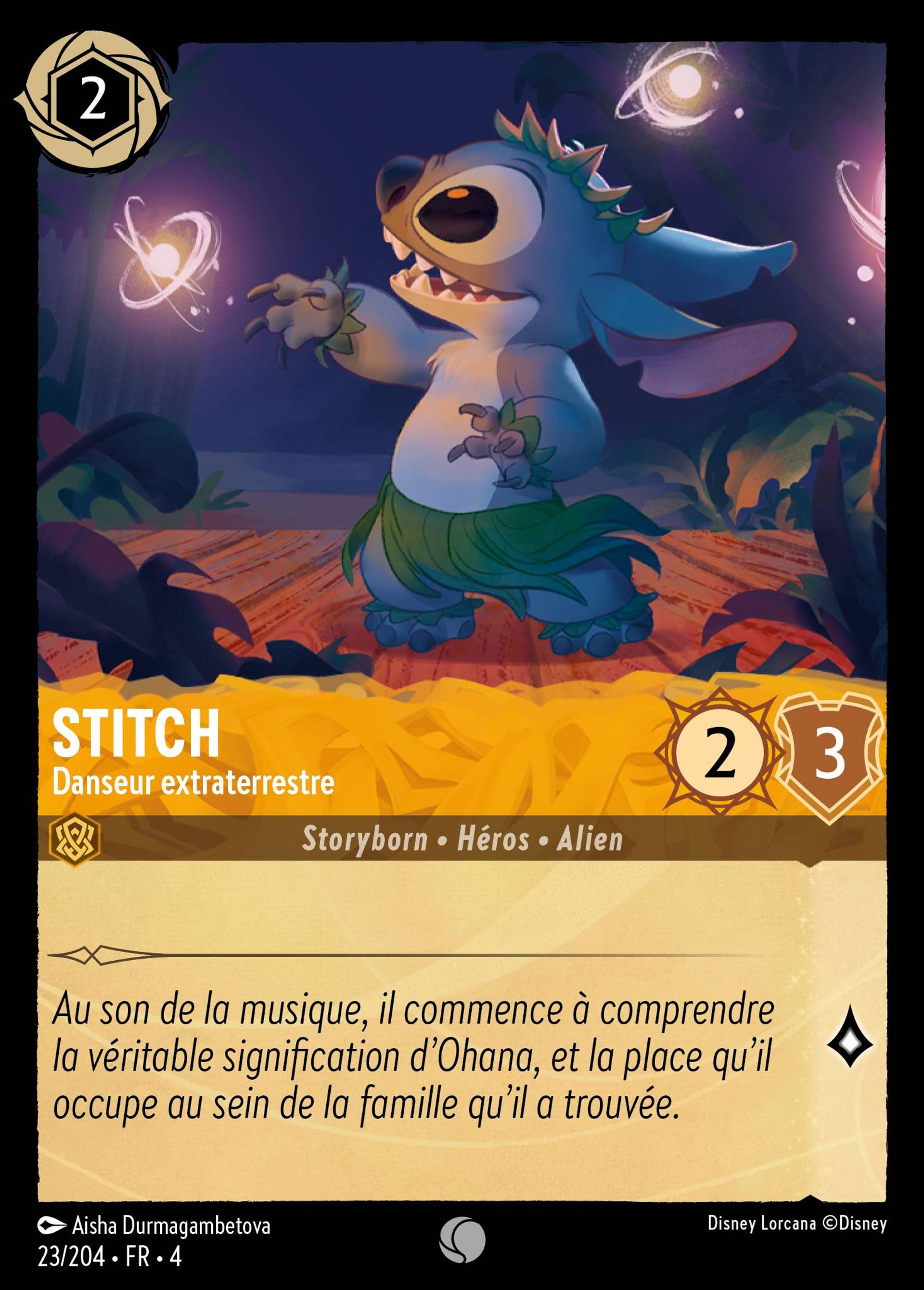 Stitch - Danseur extraterrestre — Ursula's Return — Lorcana