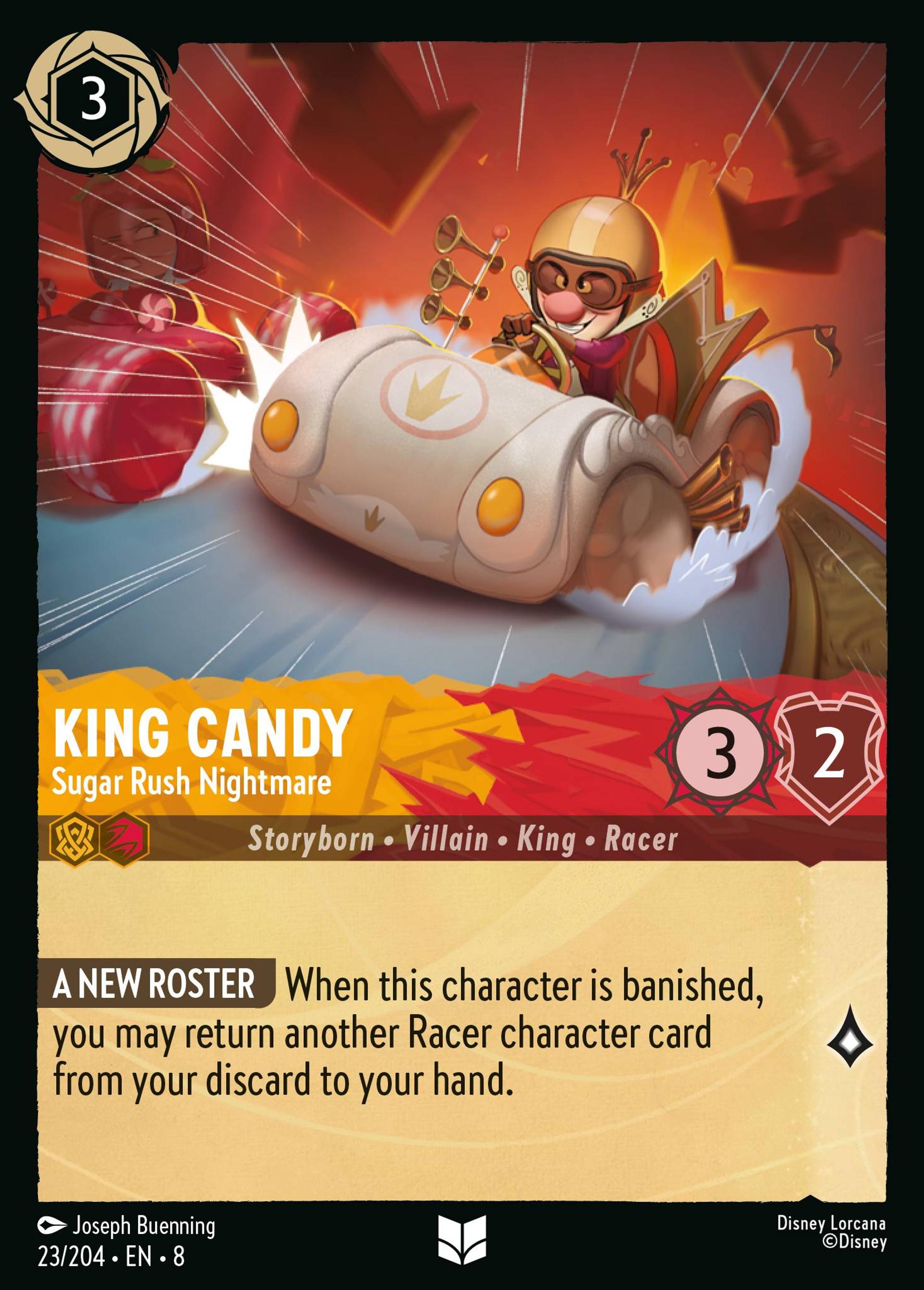 King Candy - Sugar Rush Nightmare — The Reign of Jafar — Lorcana