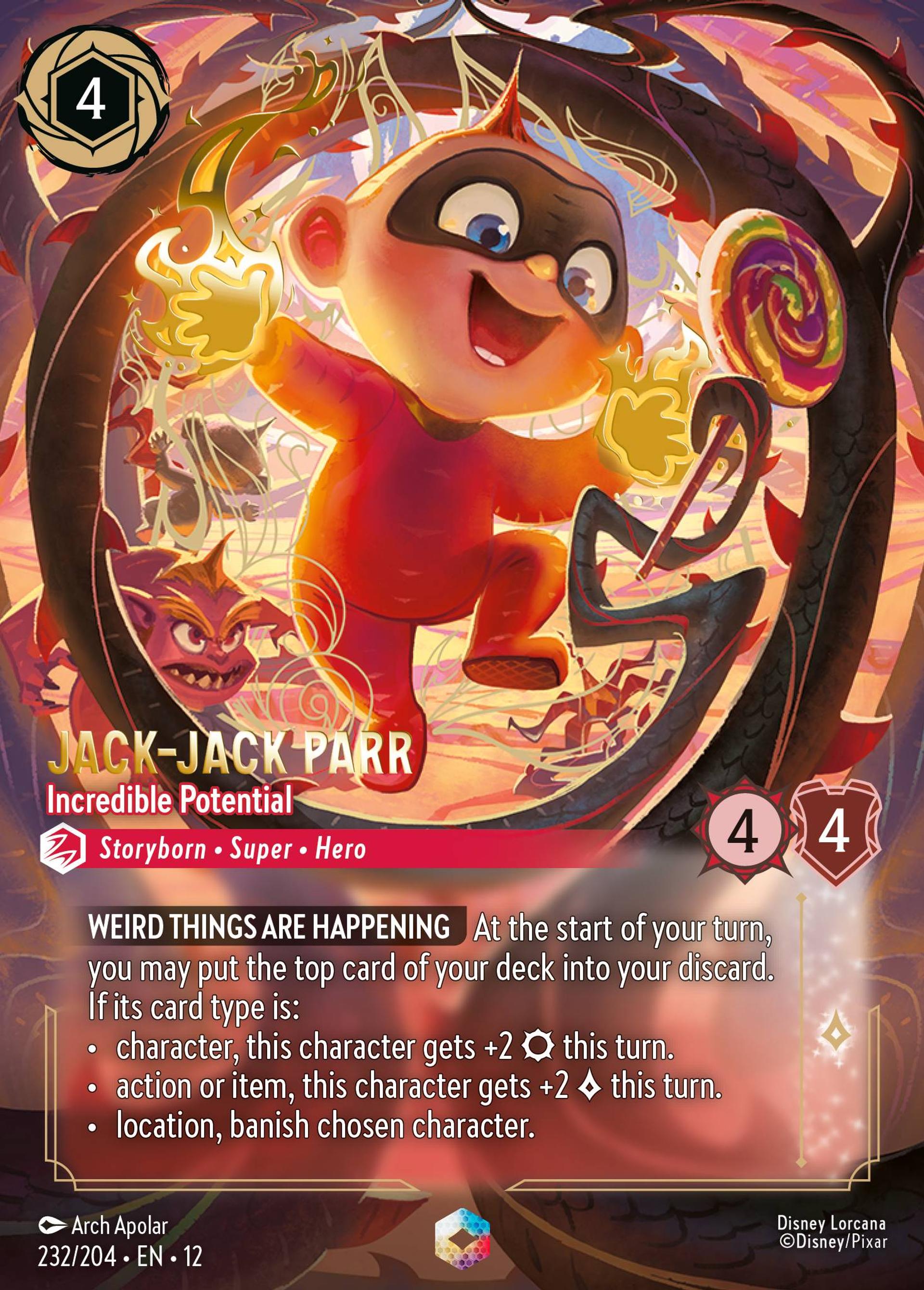 Jack-Jack Parr - Potentiellement indestructible - Lorcana