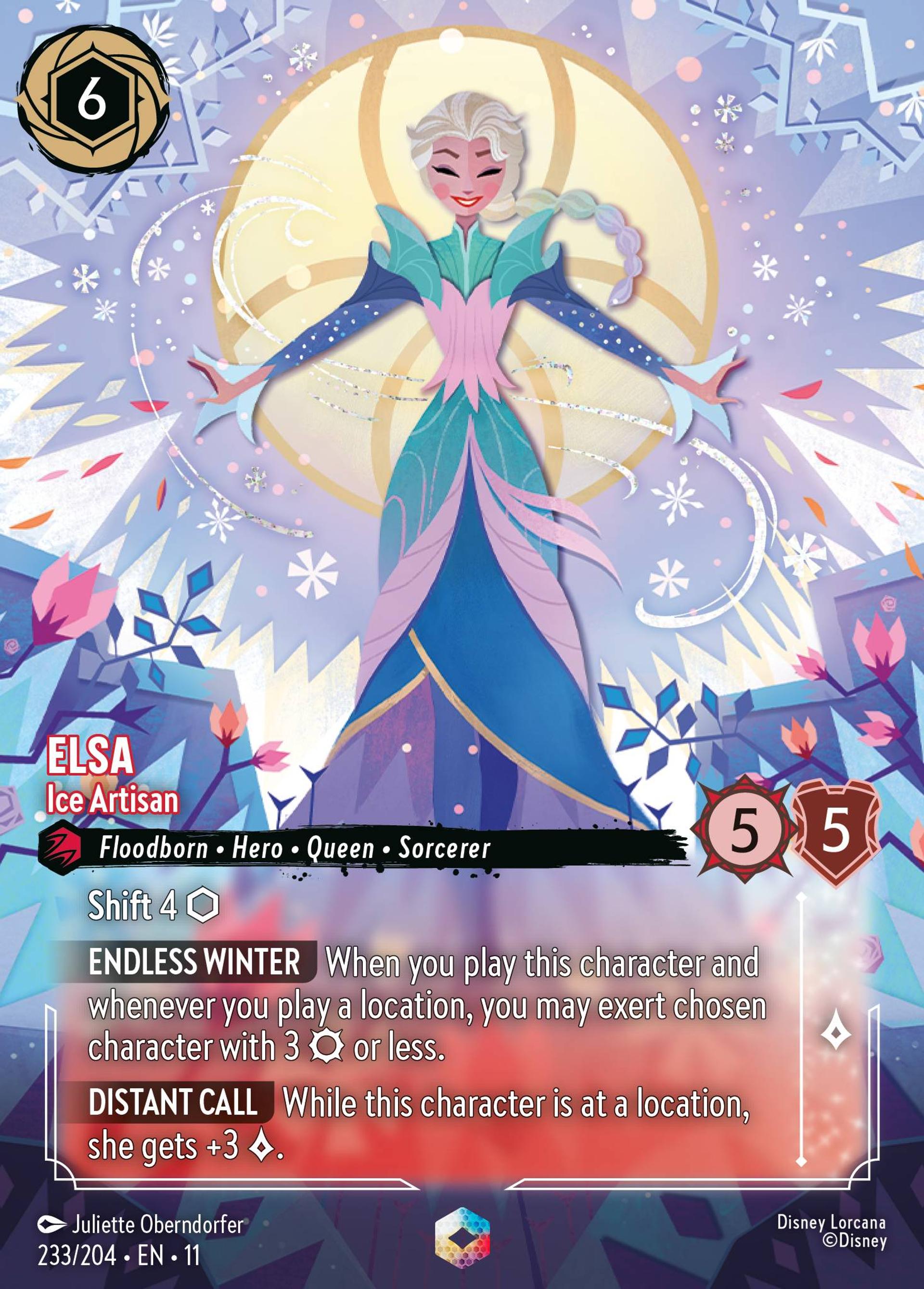 Elsa - Ice Artisan — Winterspell — Lorcana
