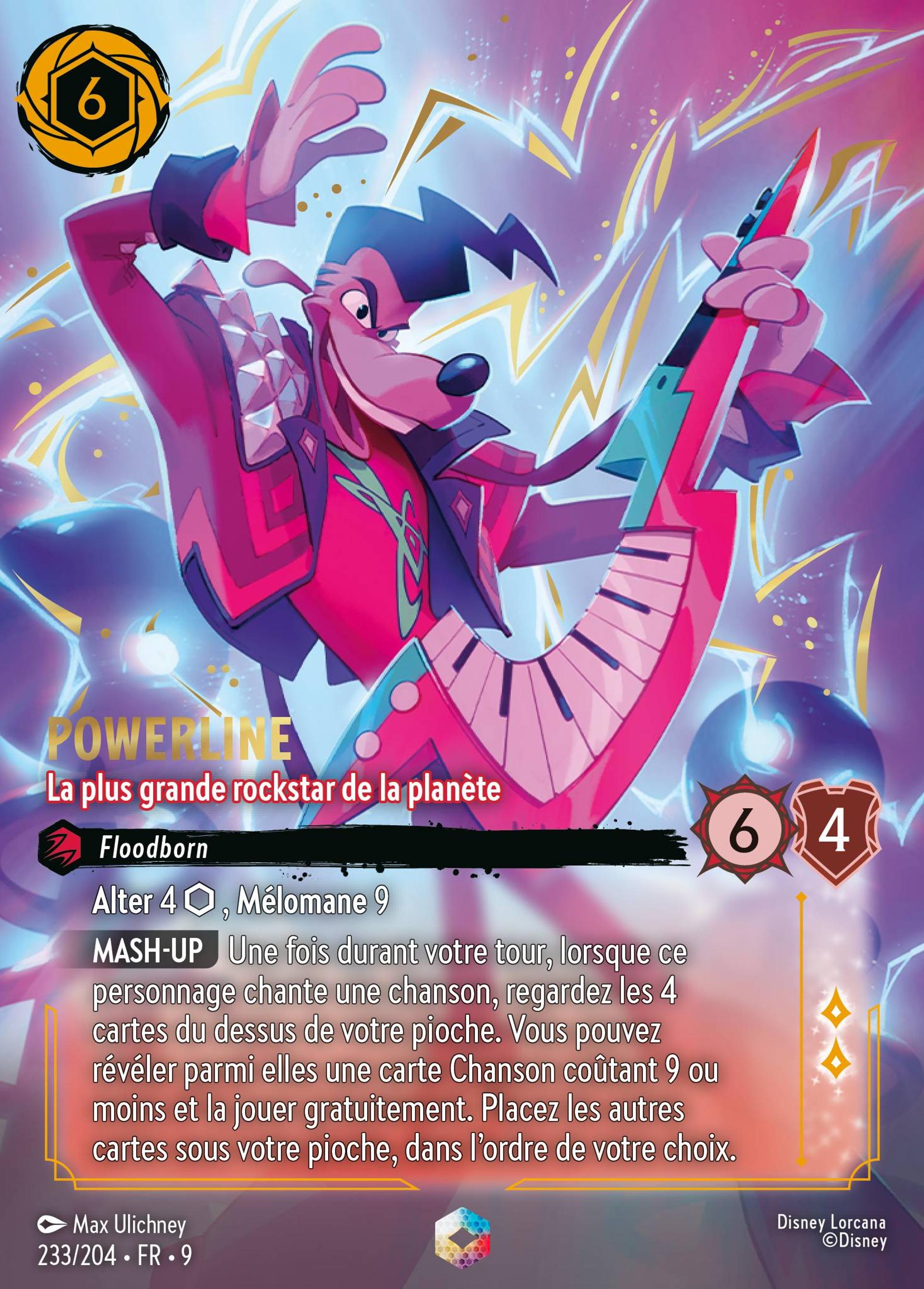 Powerline - La plus grande rockstar de la planète — Fabled — Lorcana