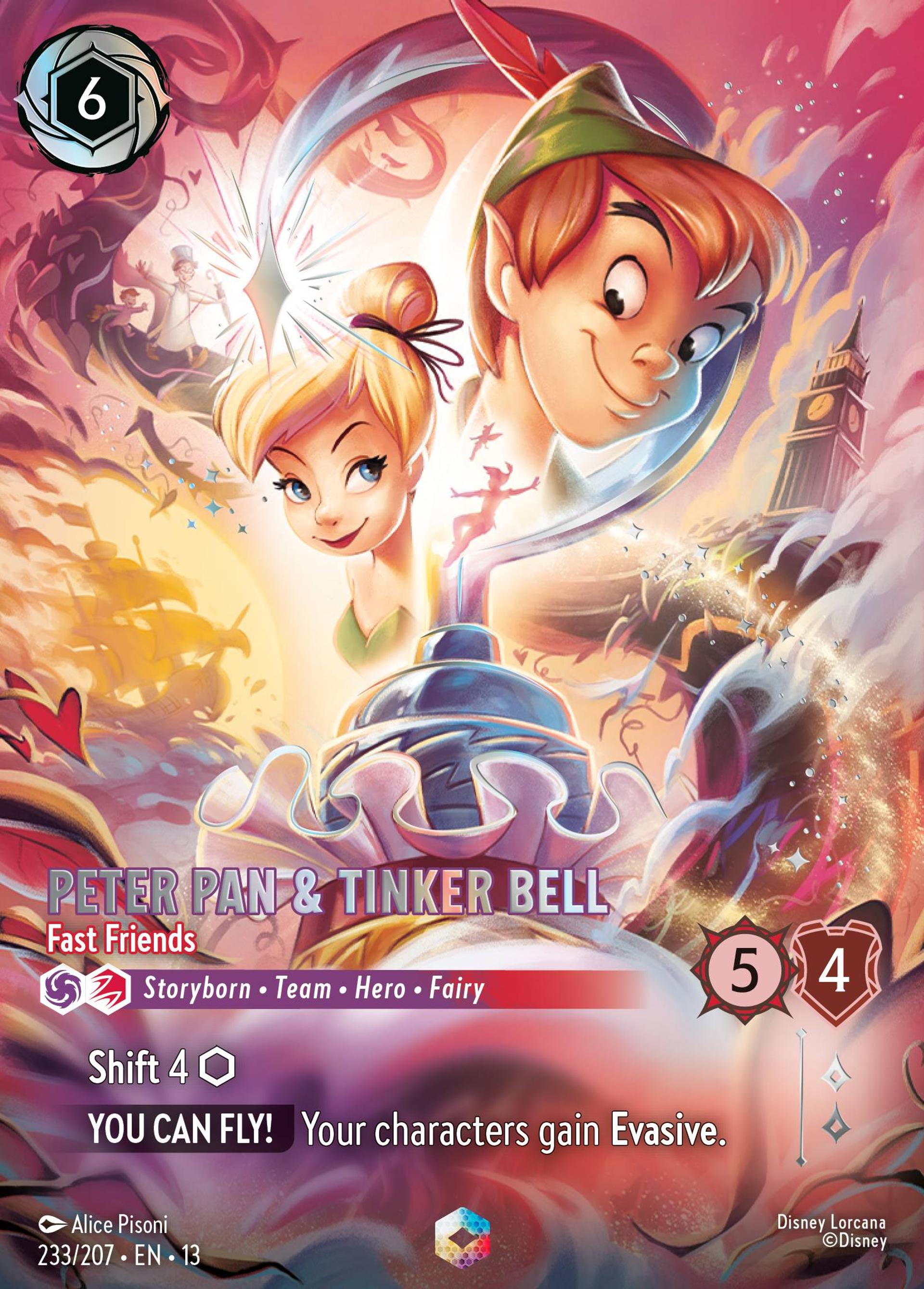 Peter Pan & Tinker Bell - Fast Friends — Attack of the Vine! — Lorcana
