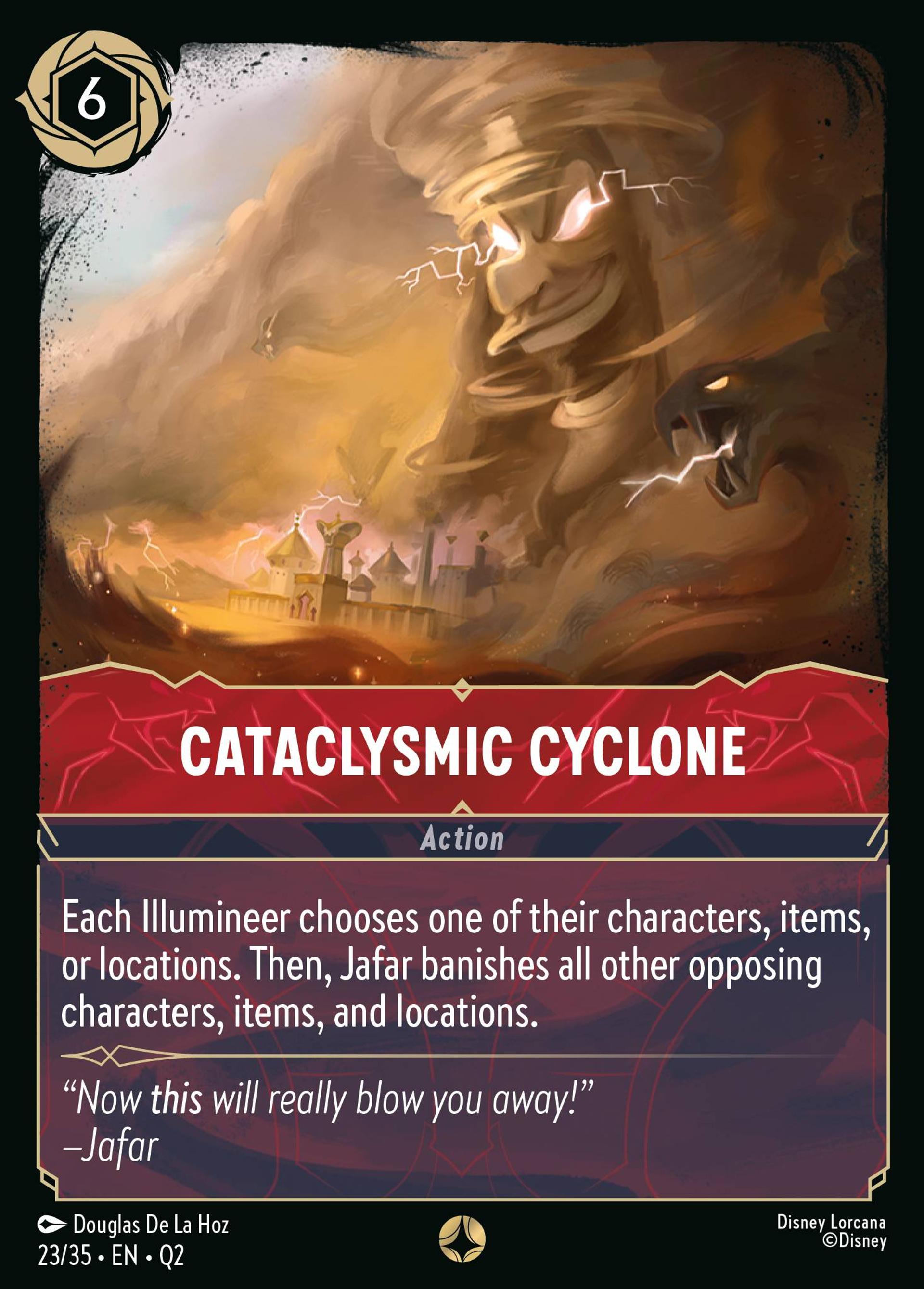 Cataclysmic Cyclone — Illumineer's Quest: Palace Heist — Lorcana