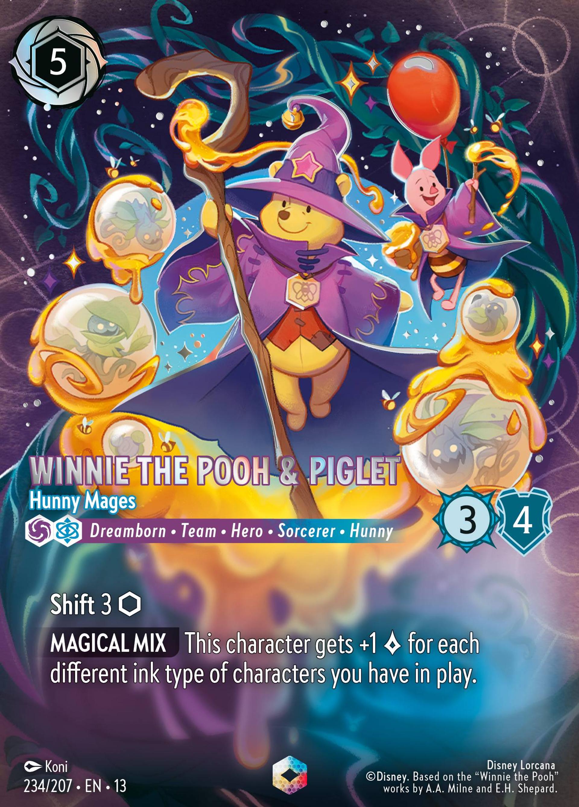 Winnie the Pooh & Piglet - Hunny Mages — Attack of the Vine! — Lorcana