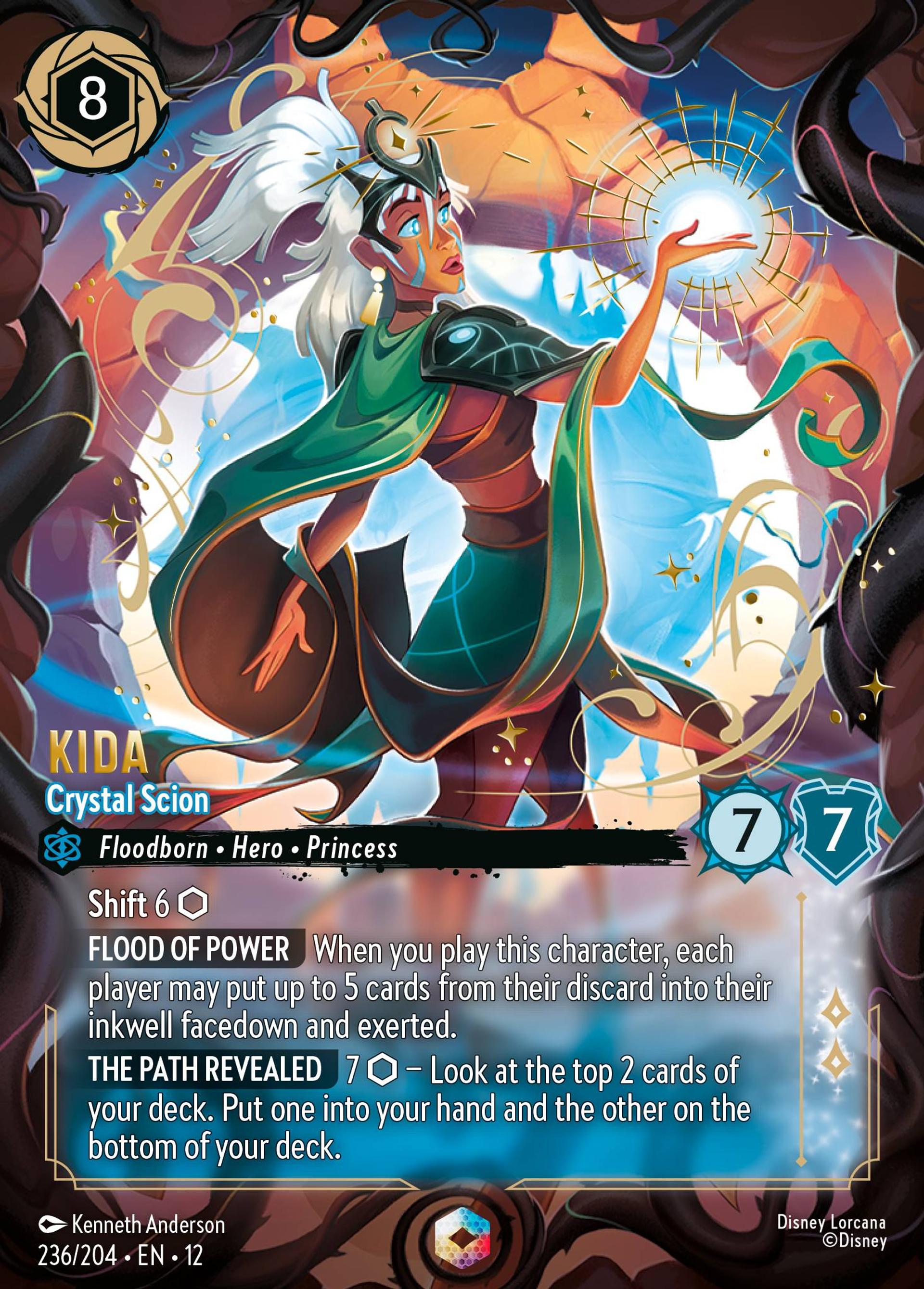 Kida - Élue du Crystal — Wilds Unknown — Lorcana