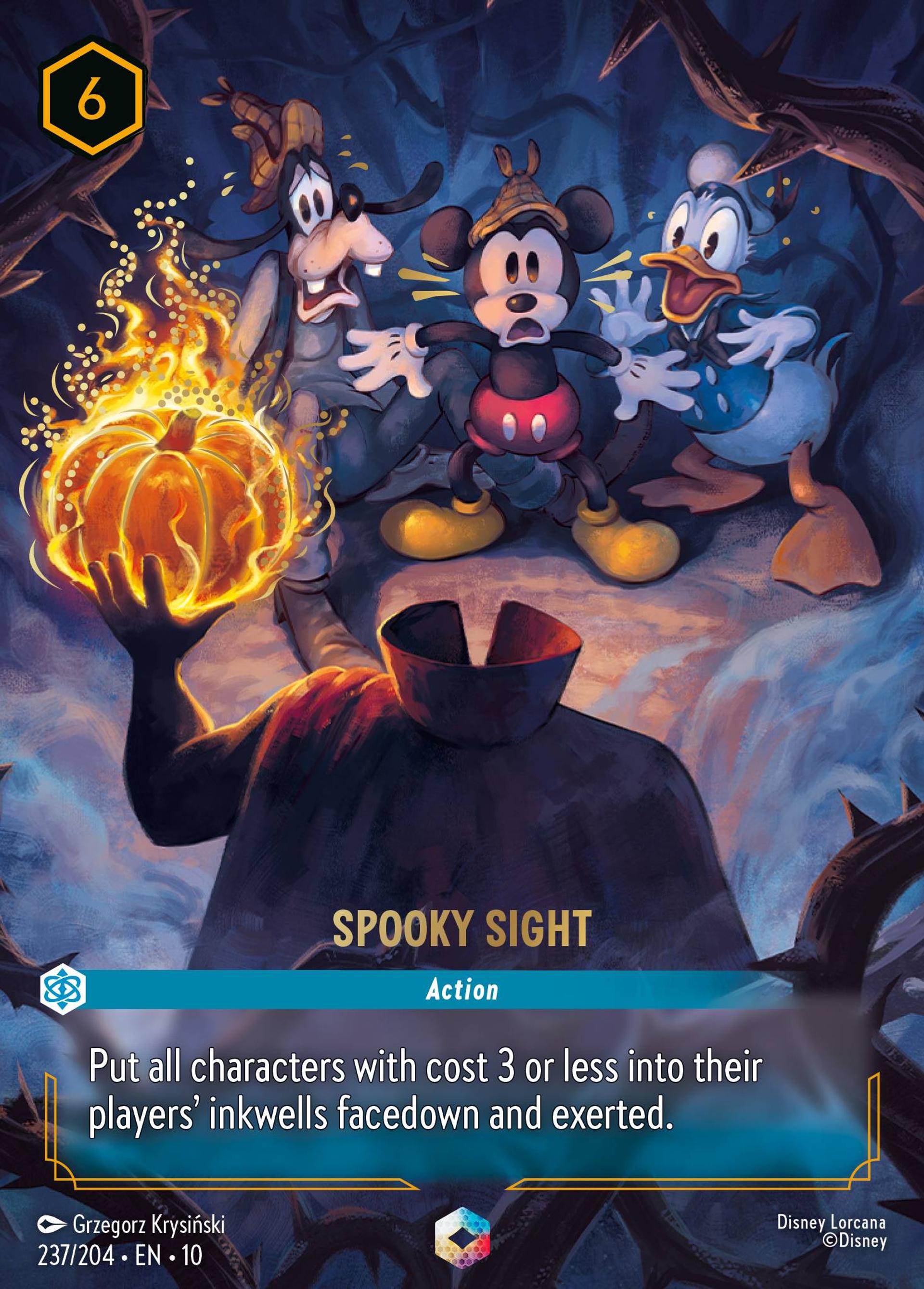 Spooky Sight — Whispers in the Well — Lorcana