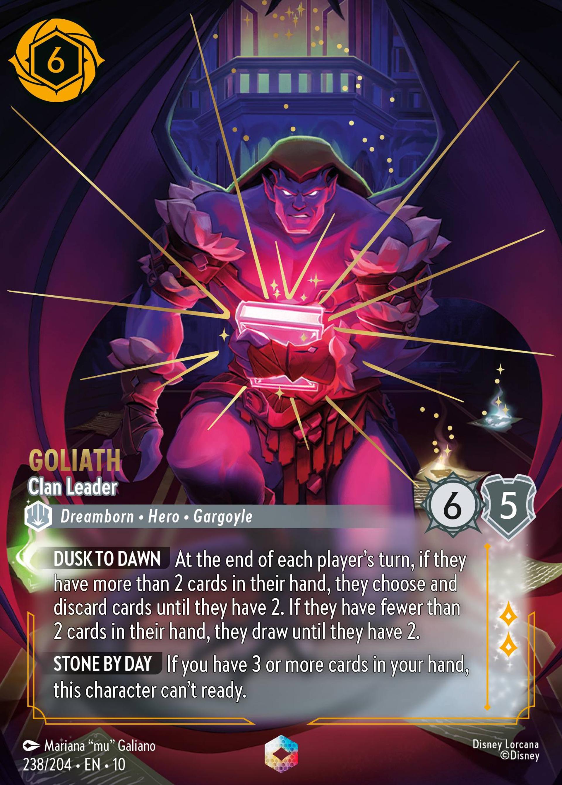 Goliath - Clan Leader — Whispers in the Well — Lorcana