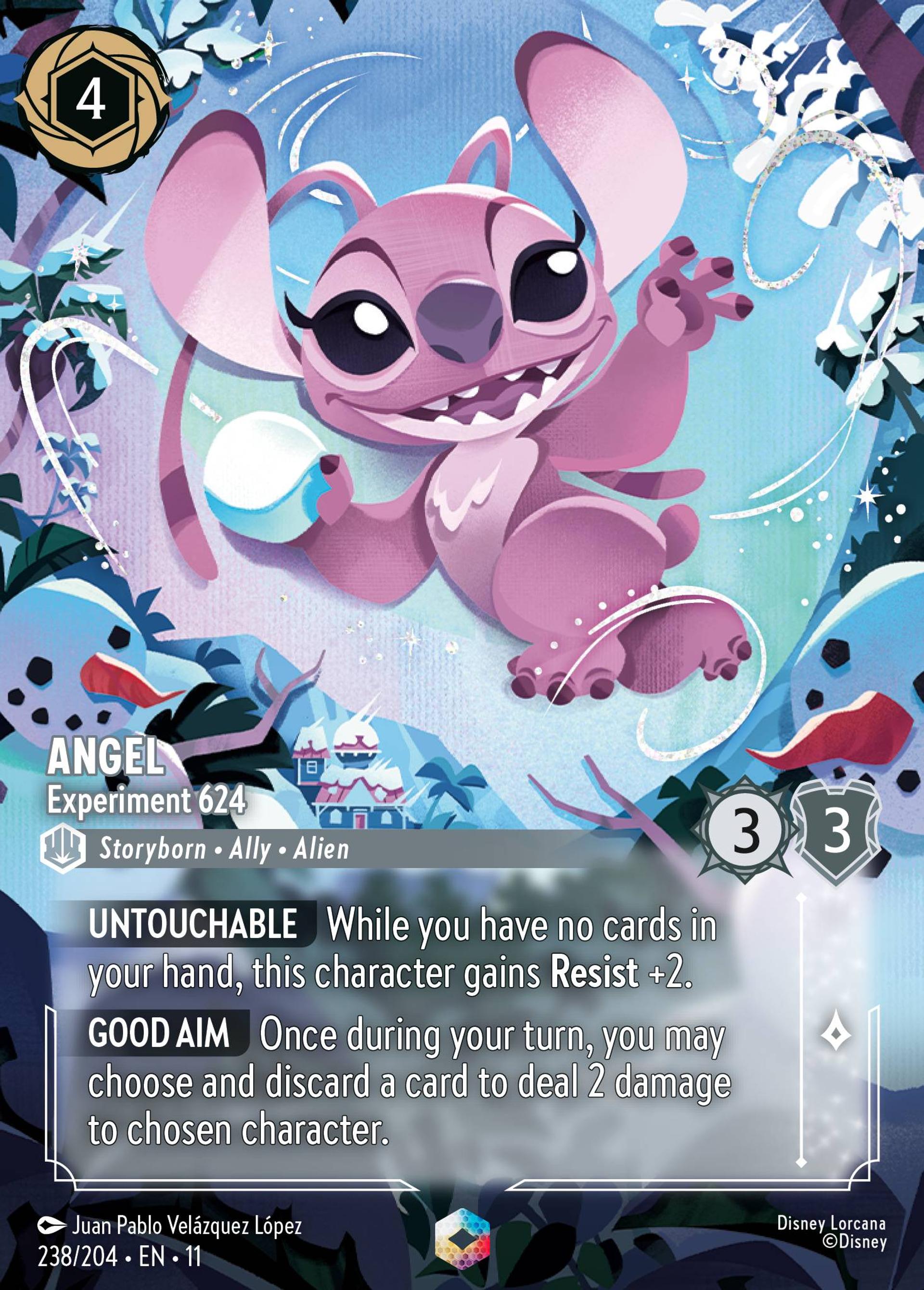 Angel - Experiment 624 — Winterspell — Lorcana