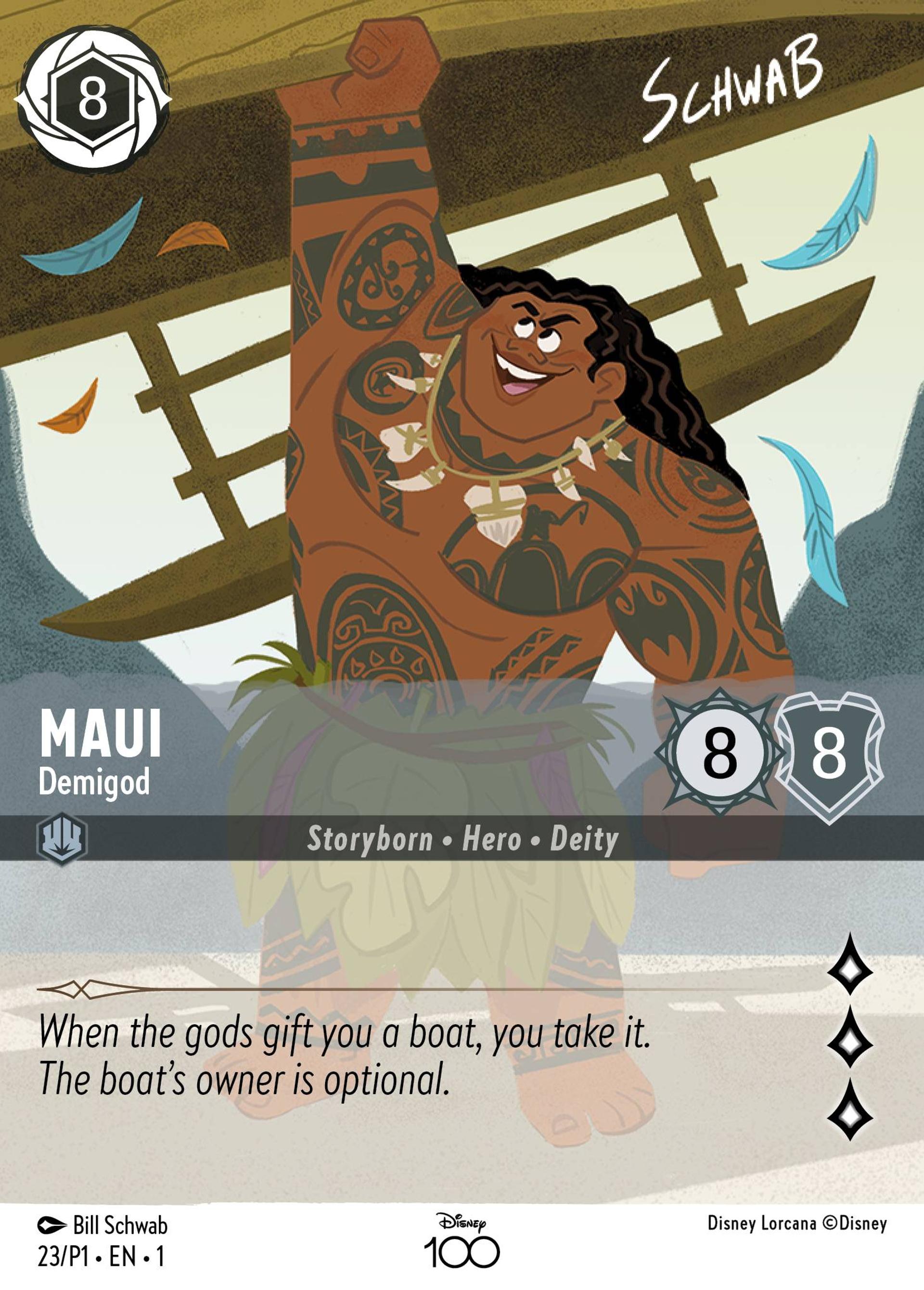 Maui - Demi-dieu — Promos - Year 1 — Lorcana
