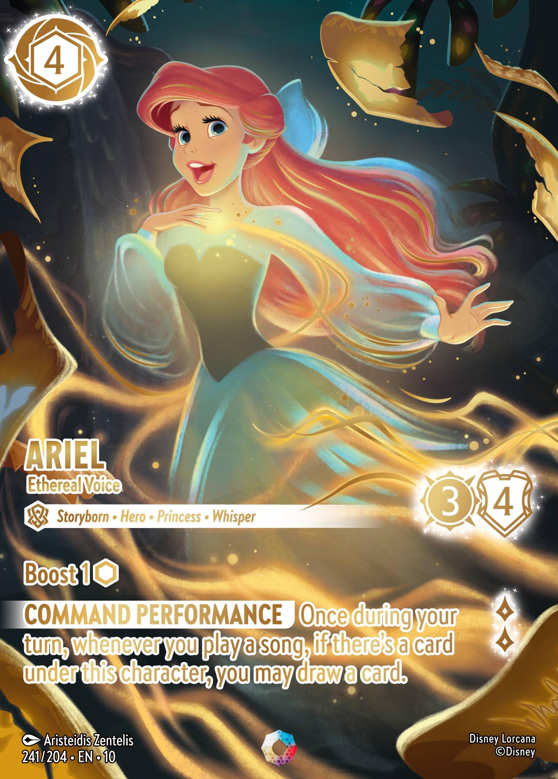 Ariel - Ethereal Voice — Whispers in the Well — Lorcana
