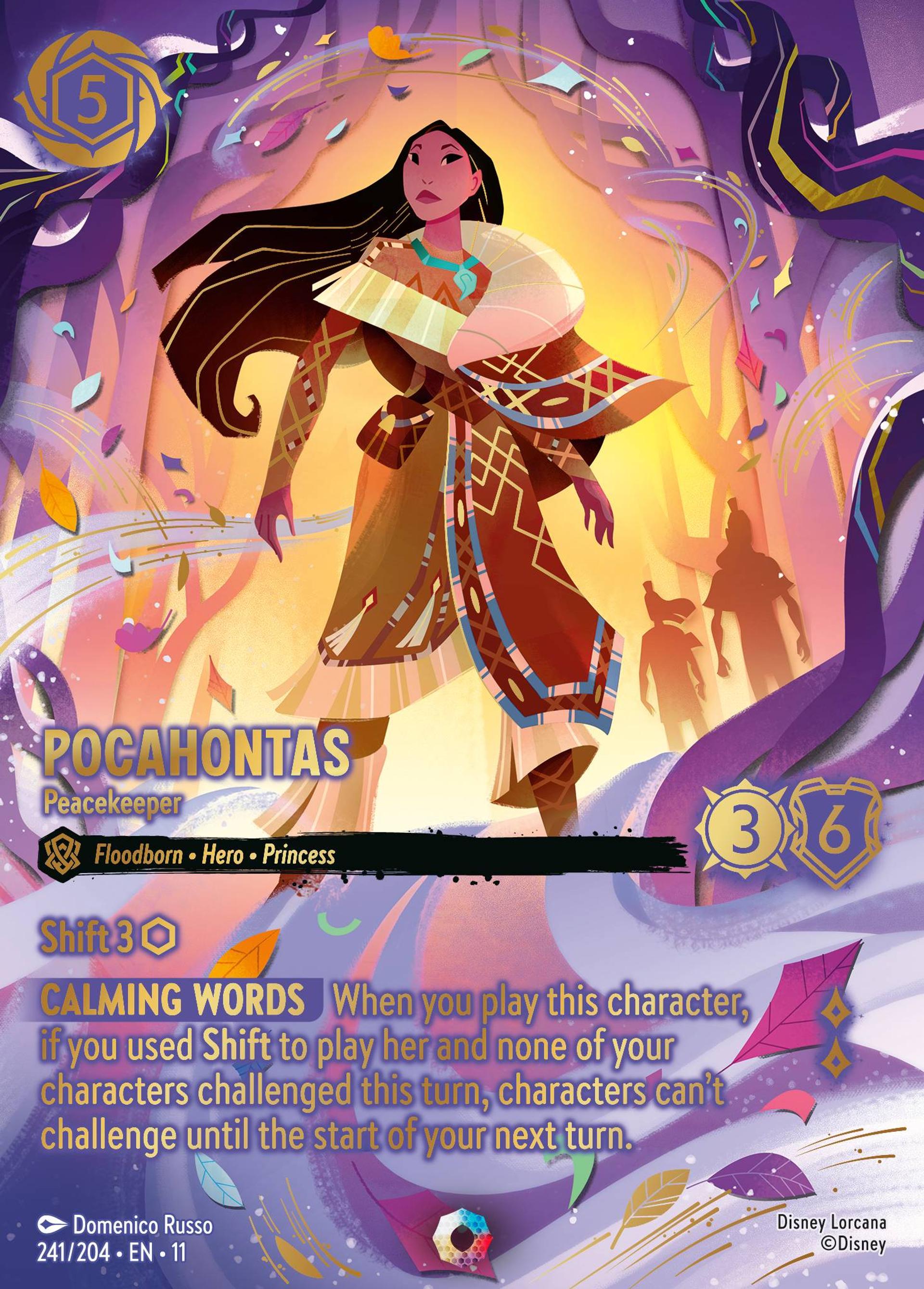 Pocahontas - Gardienne de la paix — Winterspell — Lorcana