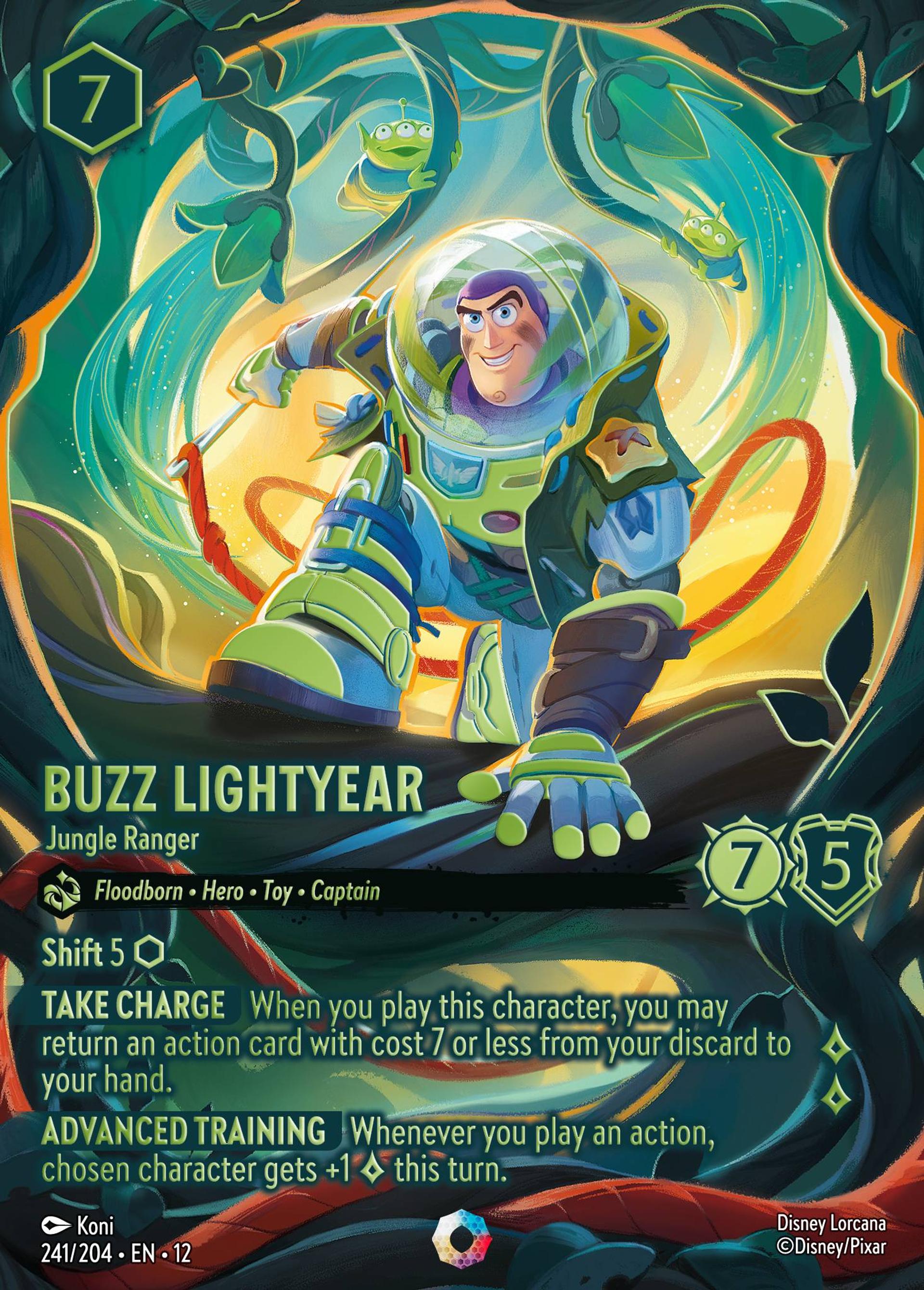Buzz Lightyear - Jungle Ranger — Wilds Unknown — Lorcana