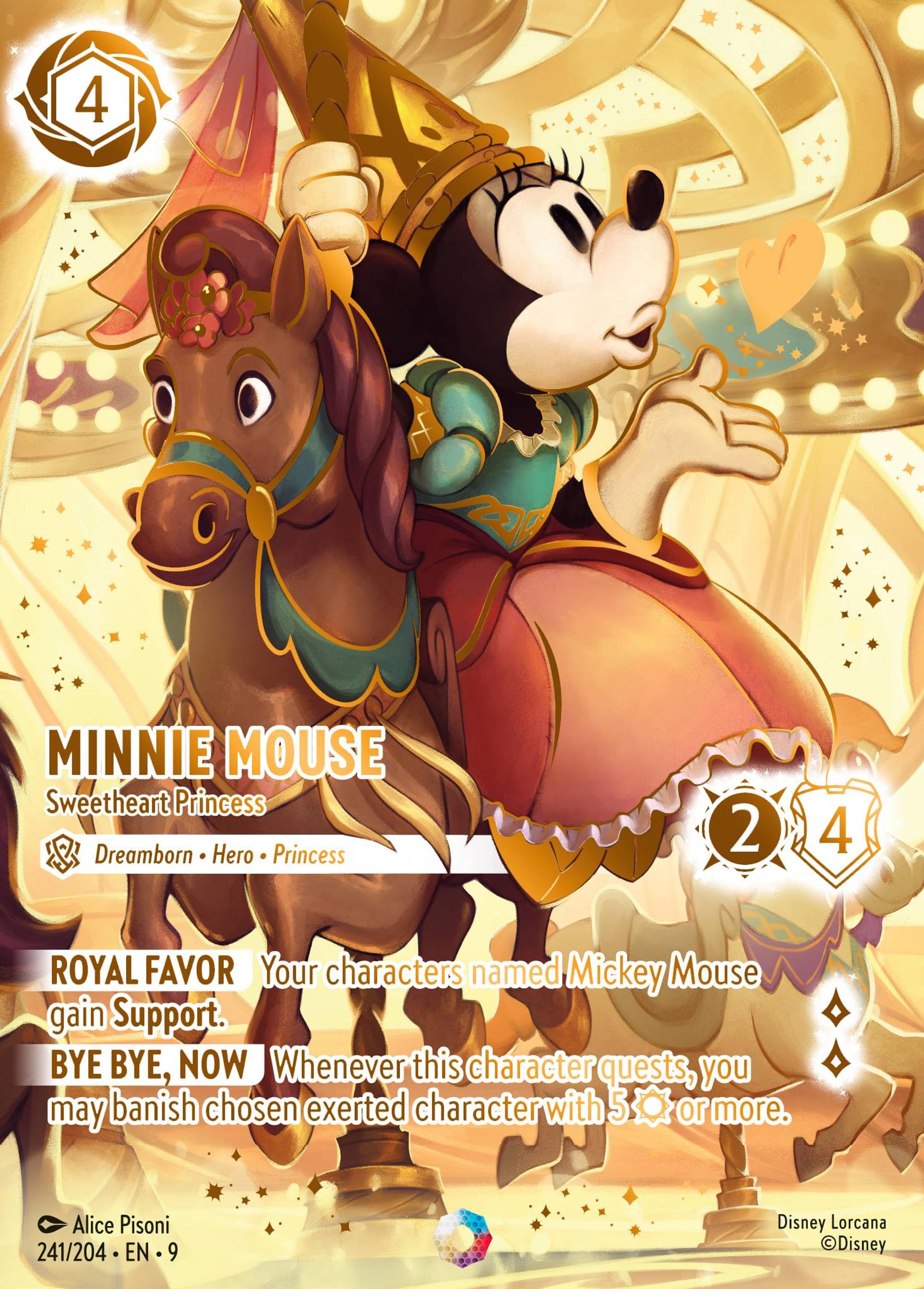 Minnie Mouse - Sweetheart Princess — Fabled — Lorcana