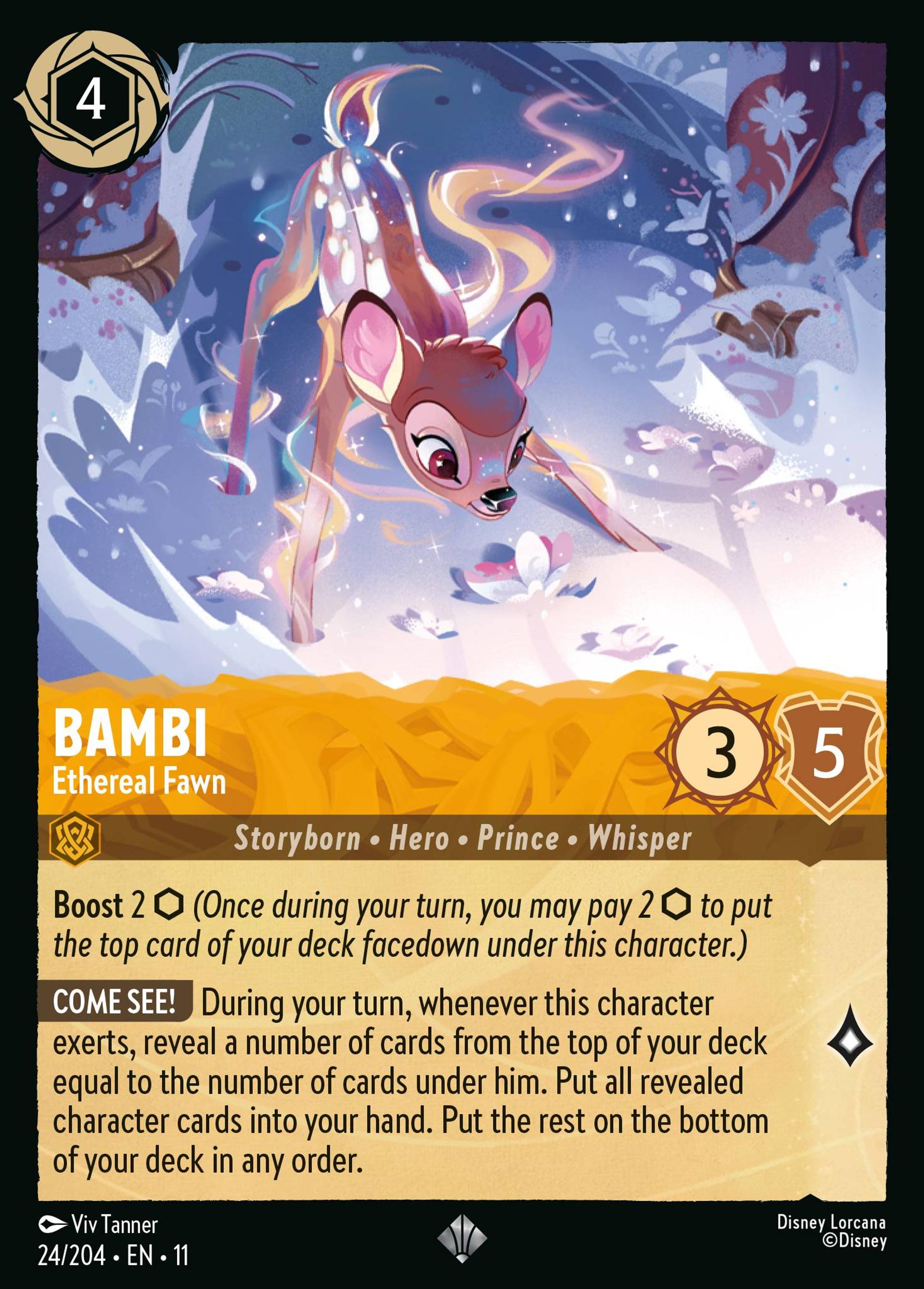 Bambi - Ethereal Fawn — Winterspell — Lorcana