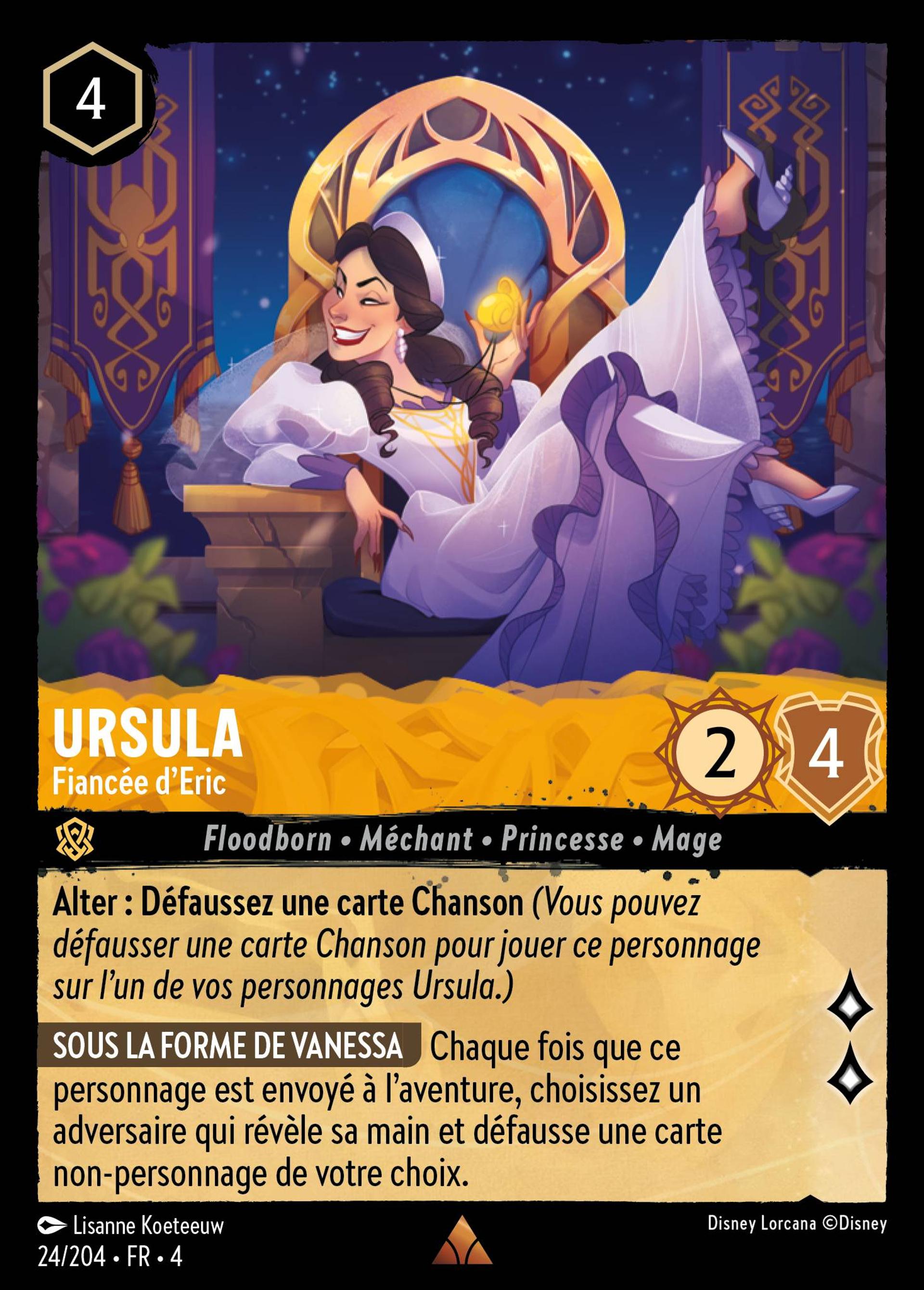 Ursula - Fiancée d'Eric — Ursula's Return — Lorcana