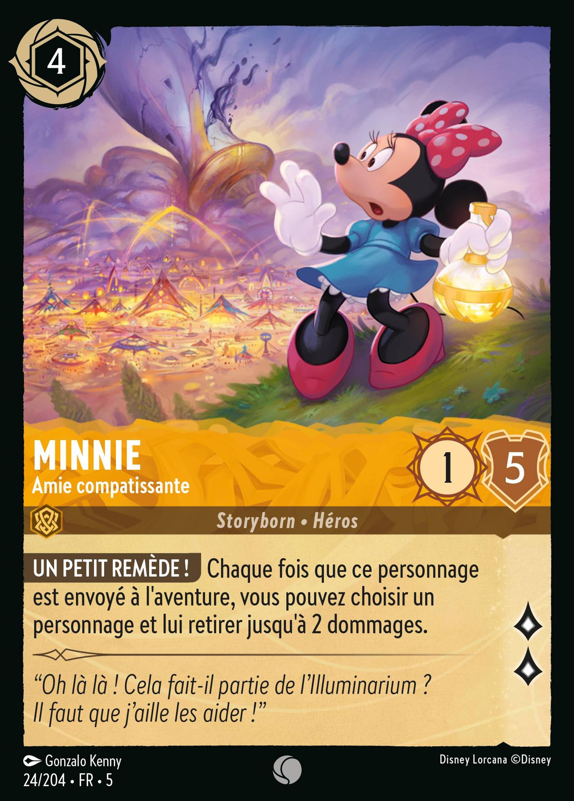 Minnie - Amie compatissante — Shimmering Skies — Lorcana
