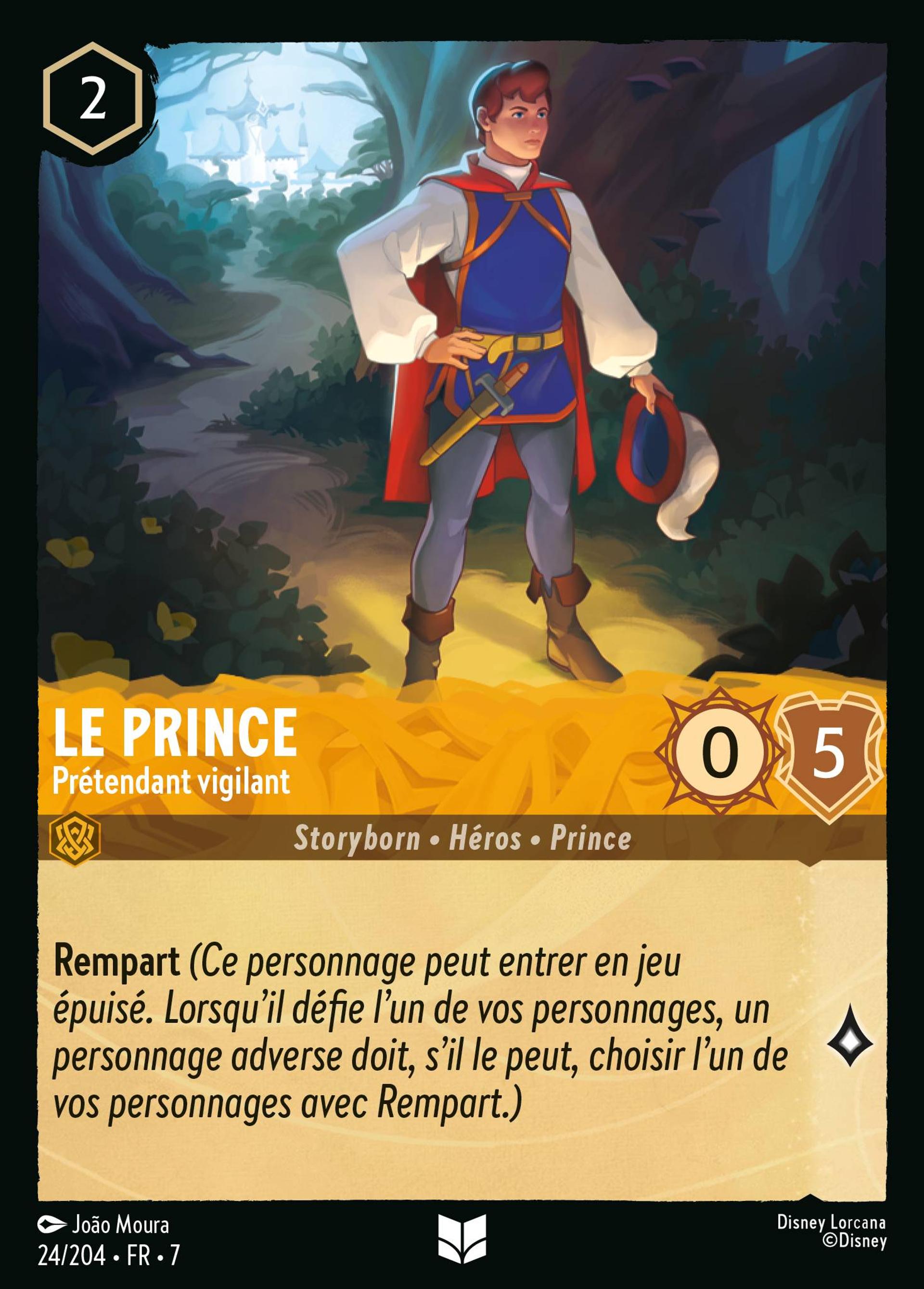 Le Prince - Prétendant vigilant — Archazia's Island — Lorcana