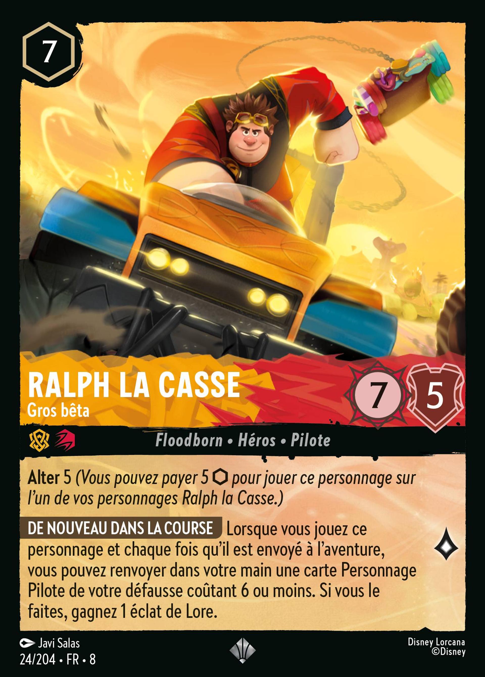 Ralph la Casse - Gros bêta — The Reign of Jafar — Lorcana