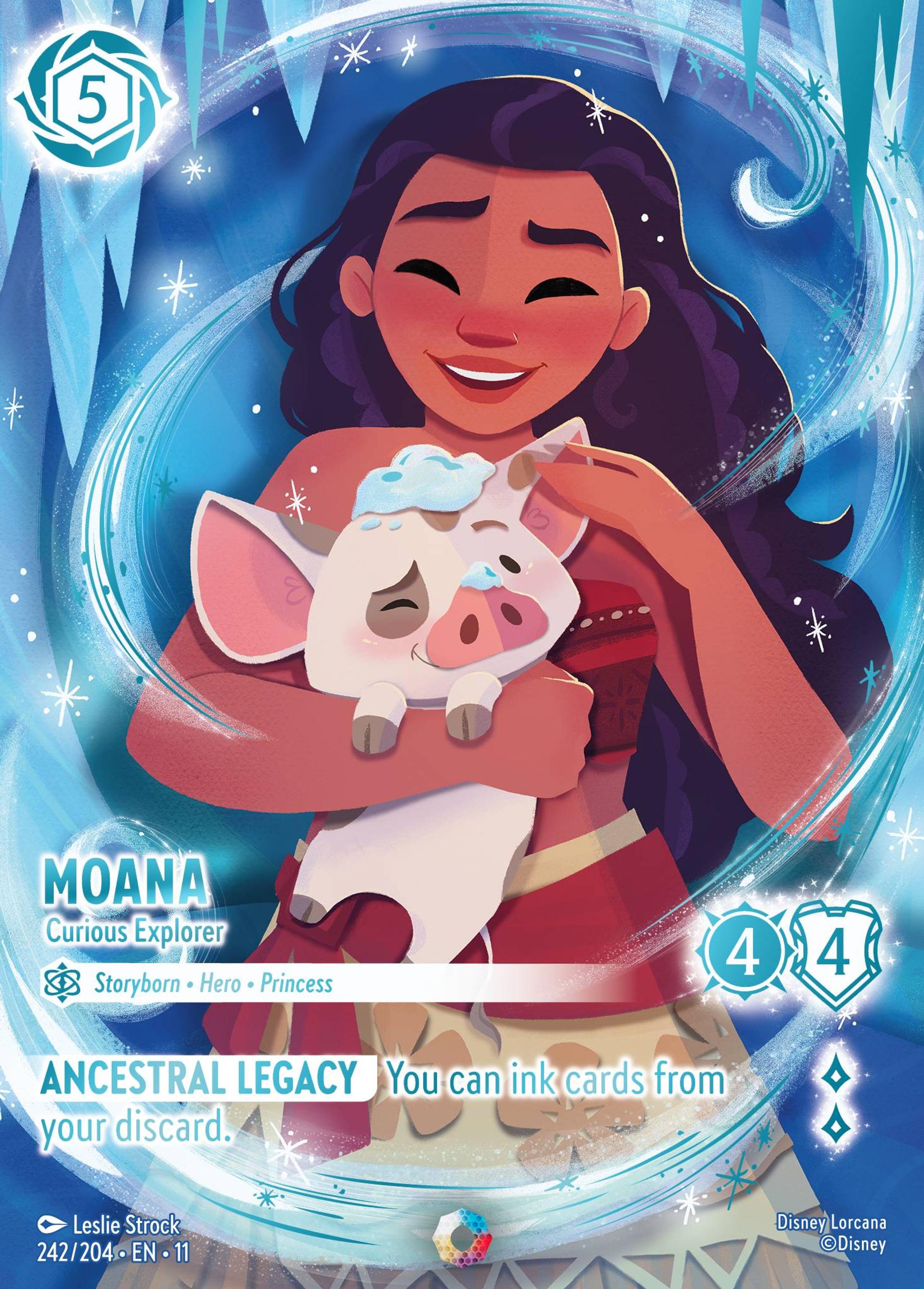 Vaiana - Exploratrice curieuse — Winterspell — Lorcana