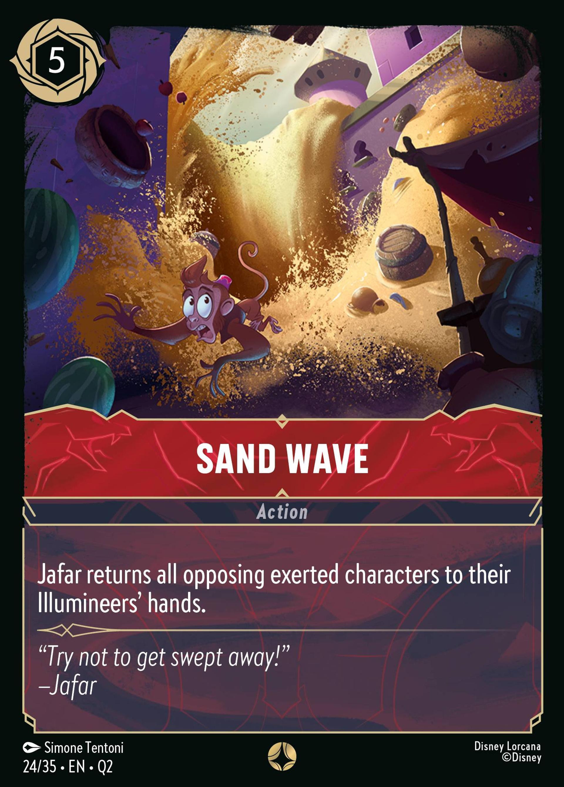 Sand Wave — Illumineer's Quest: Palace Heist — Lorcana
