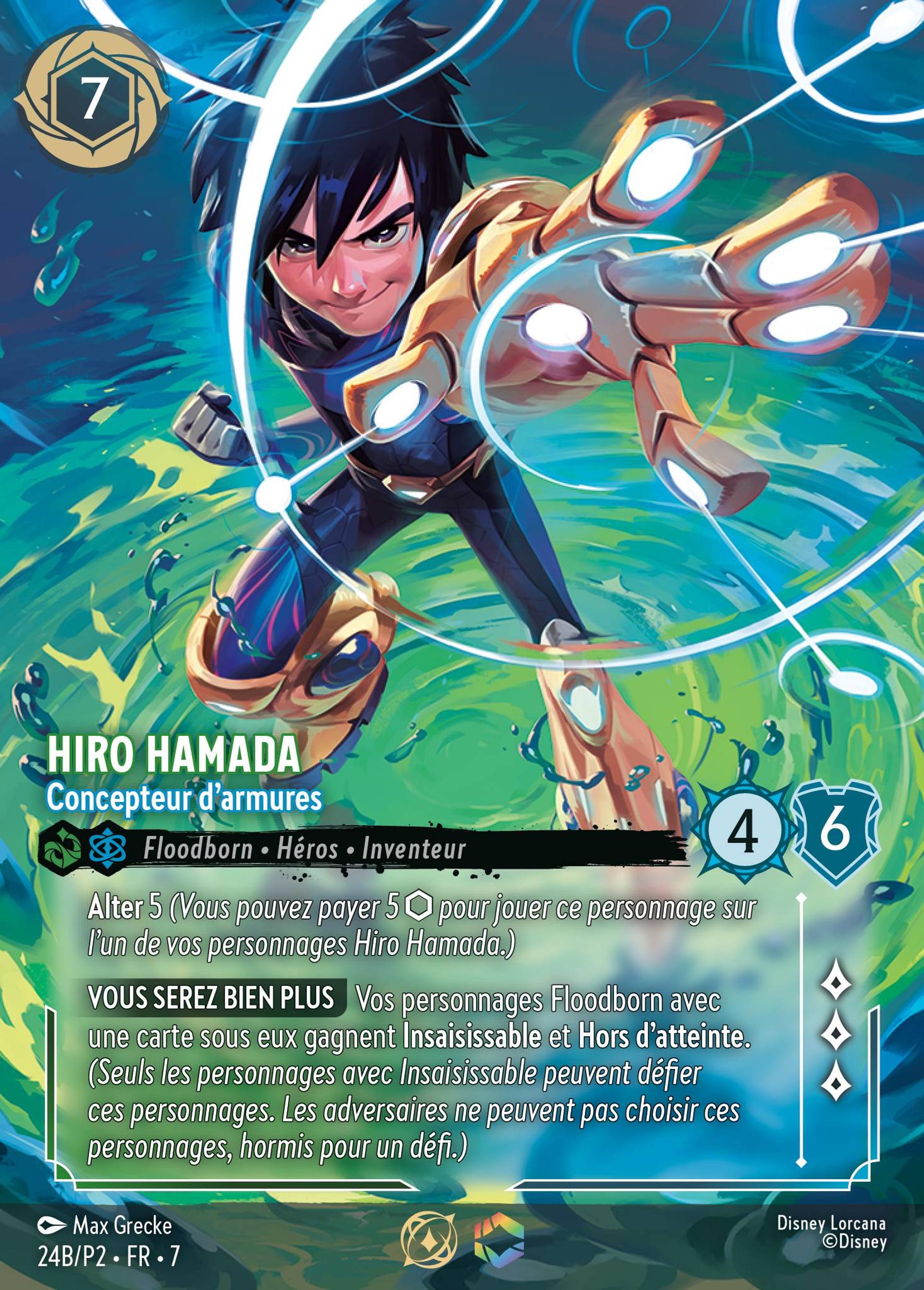 Hiro Hamada - Concepteur d'armures — Promos - Year 2 — Lorcana