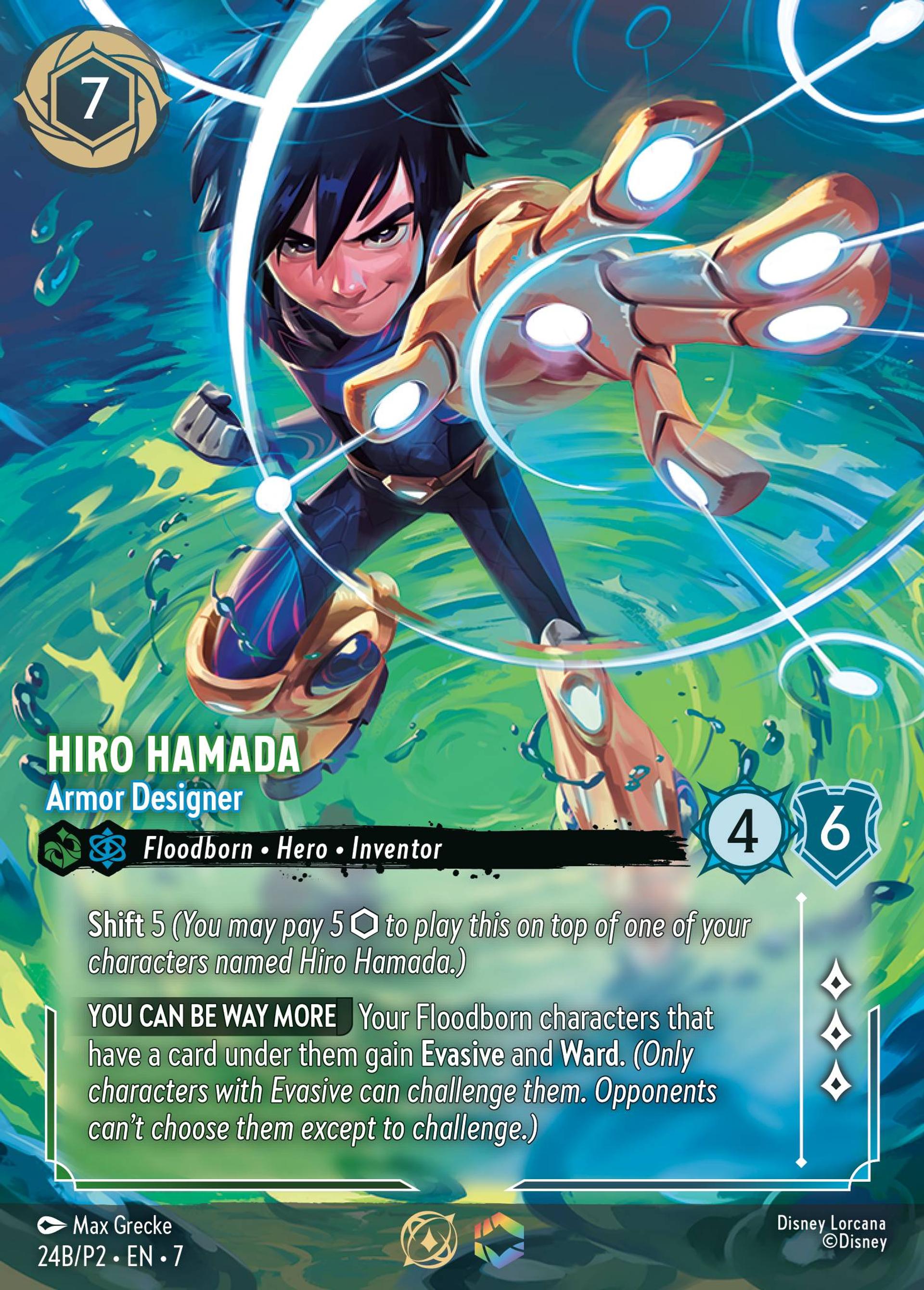 Hiro Hamada - Concepteur d'armures — Promos - Year 2 — Lorcana