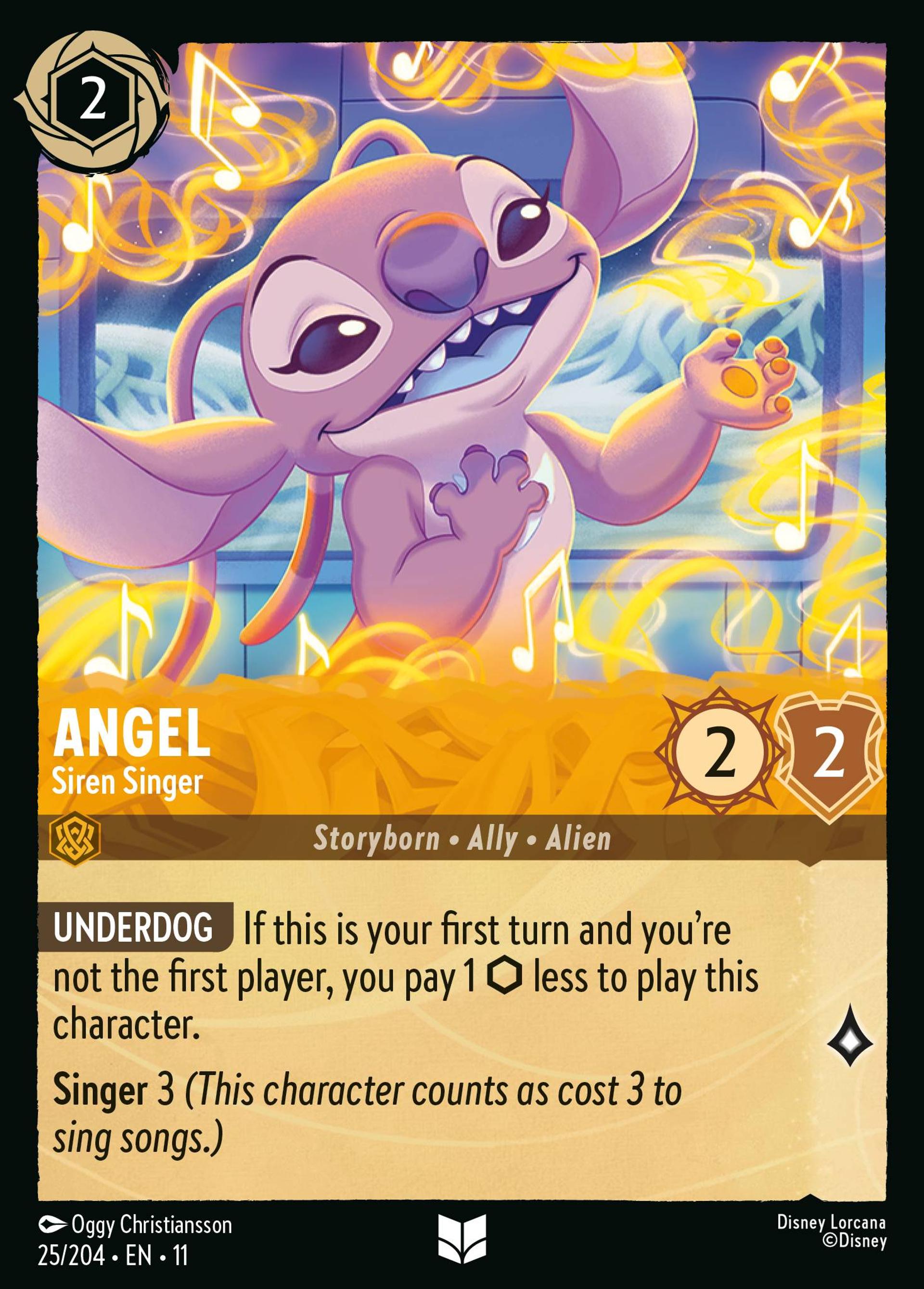 Angel - Siren Singer — Winterspell — Lorcana