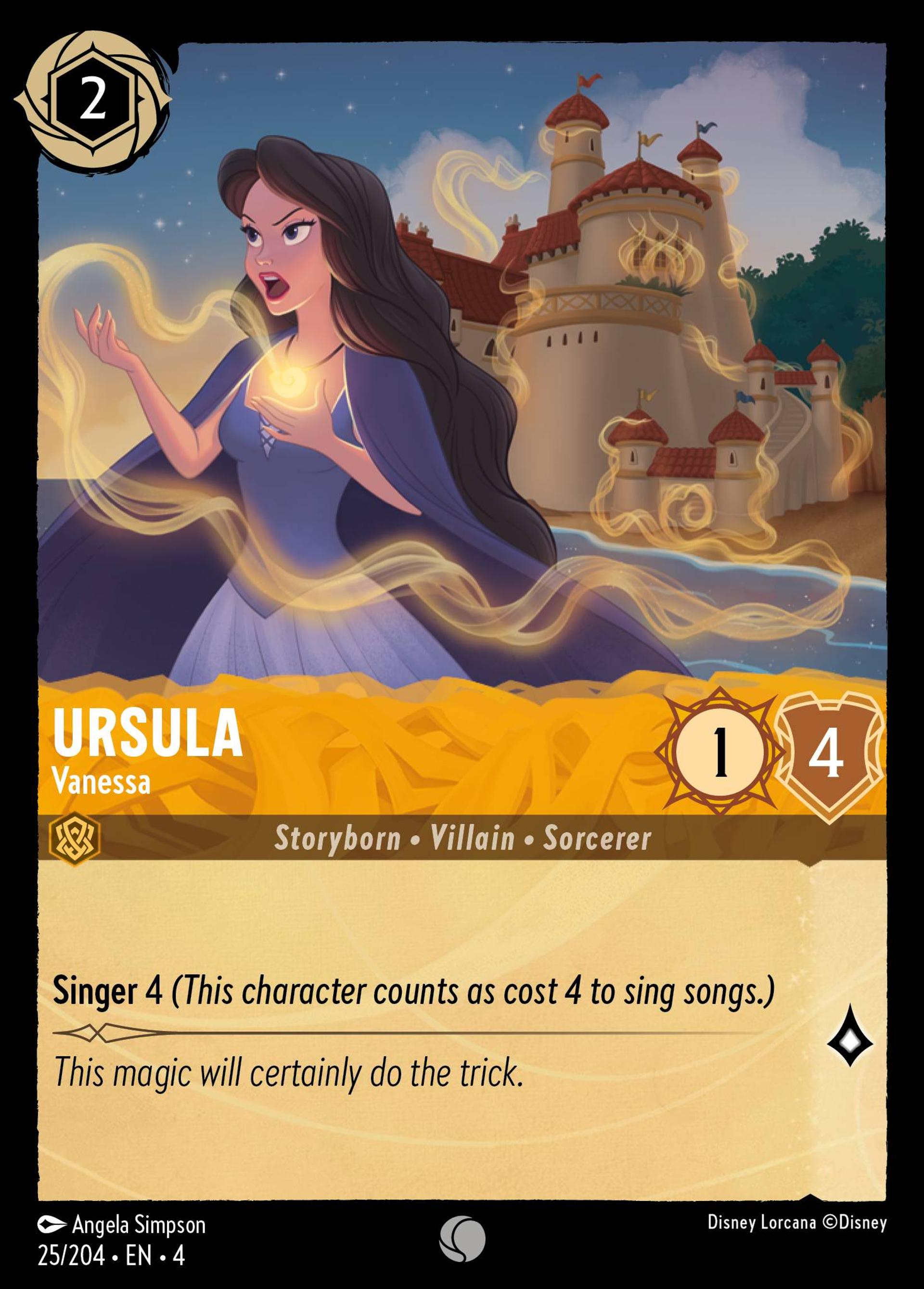 Ursula - Vanessa — Ursula's Return — Lorcana