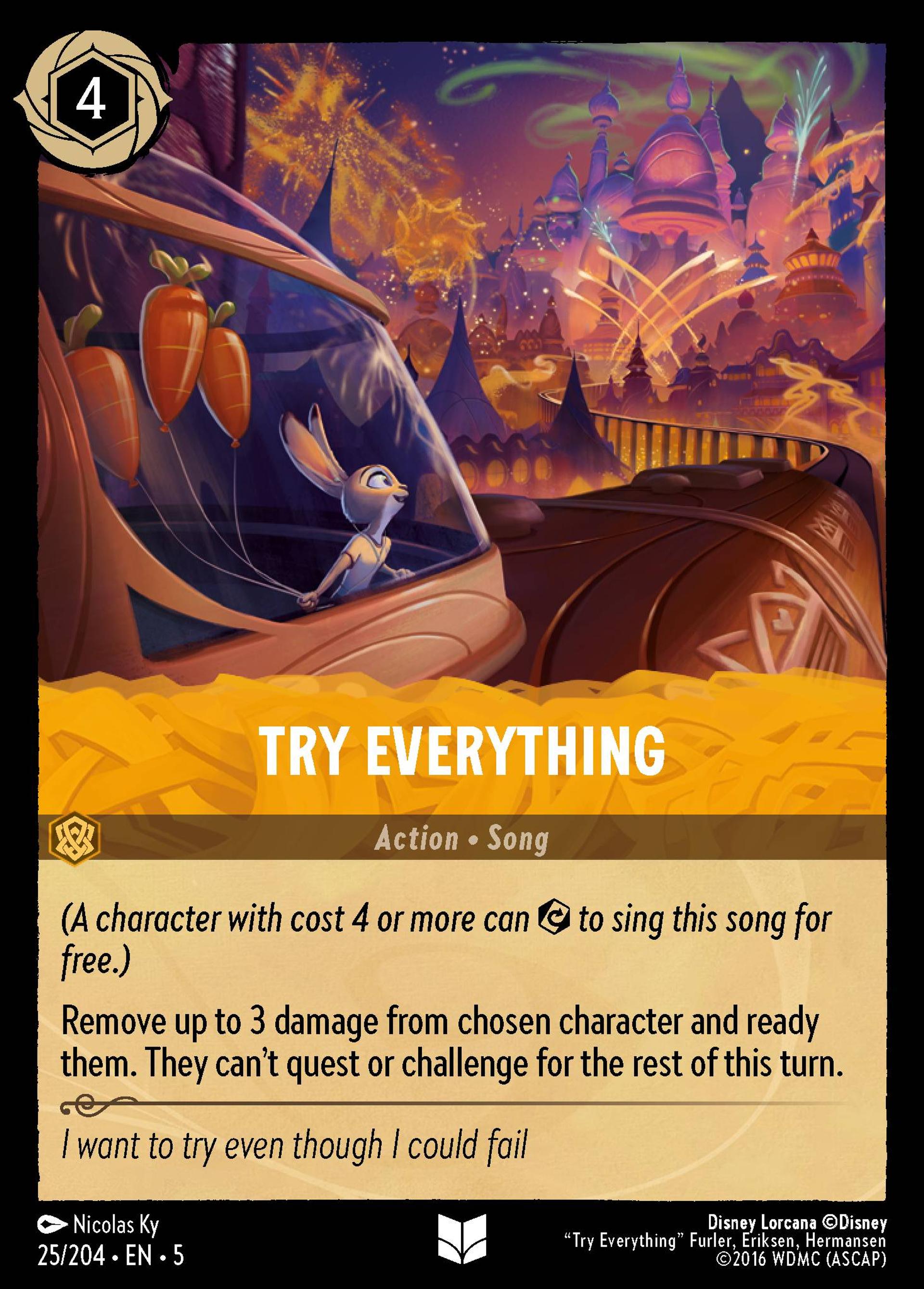 Try Everything — Shimmering Skies — Lorcana