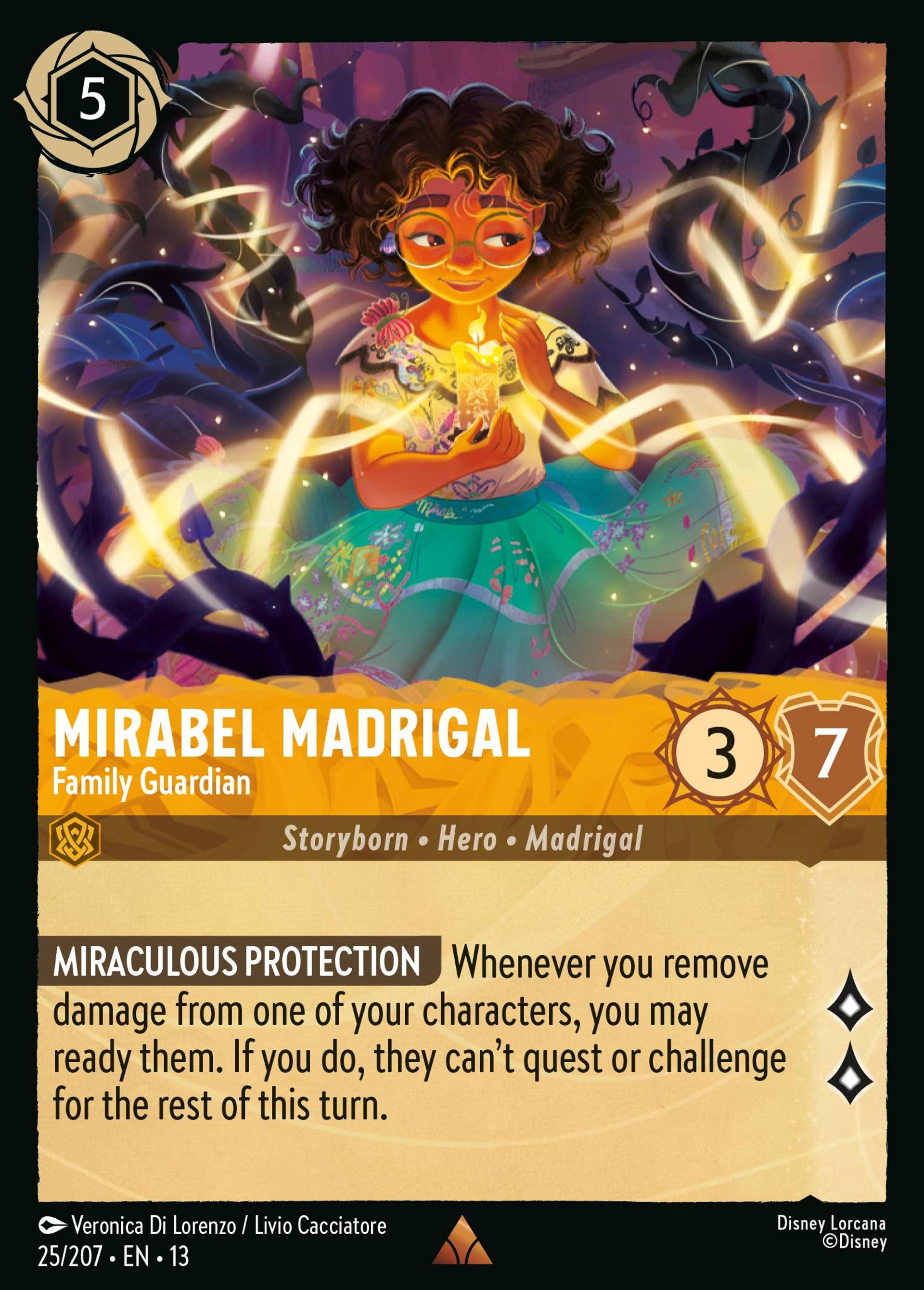 Mirabel Madrigal - Family Guardian — Attack of the Vine! — Lorcana