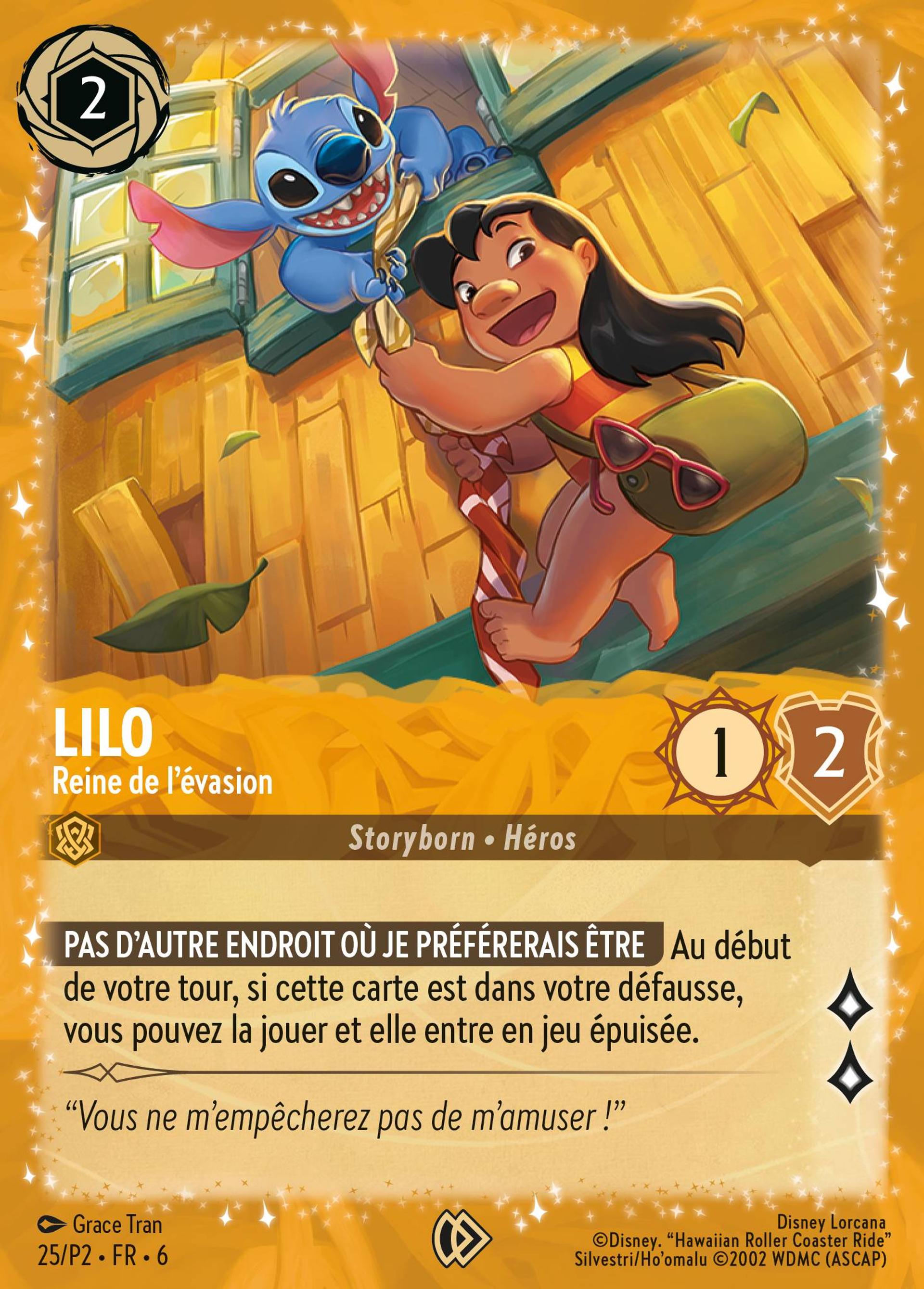 Lilo - Reine de l'évasion — Promos - Year 2 — Lorcana