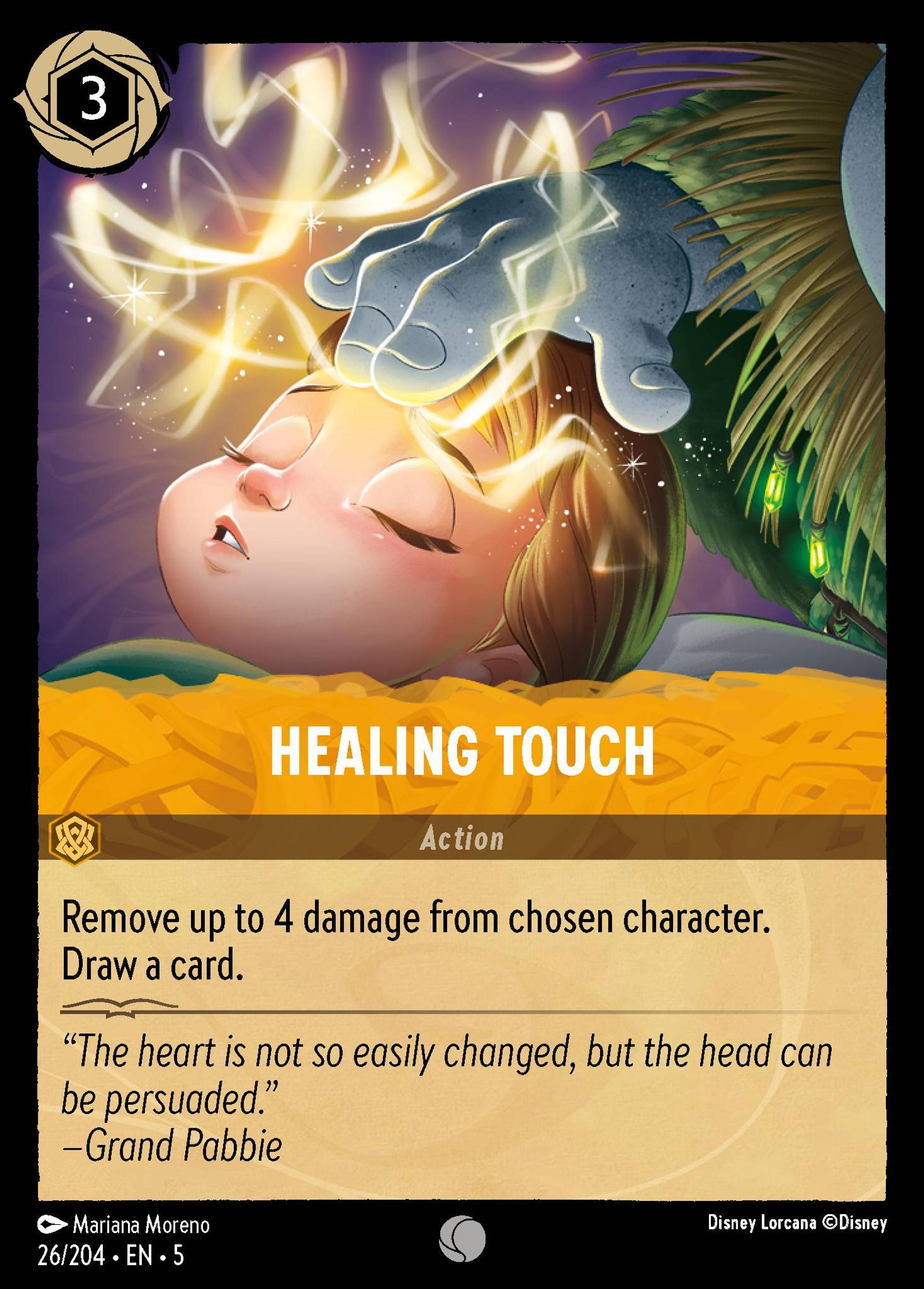 Healing Touch — Shimmering Skies — Lorcana