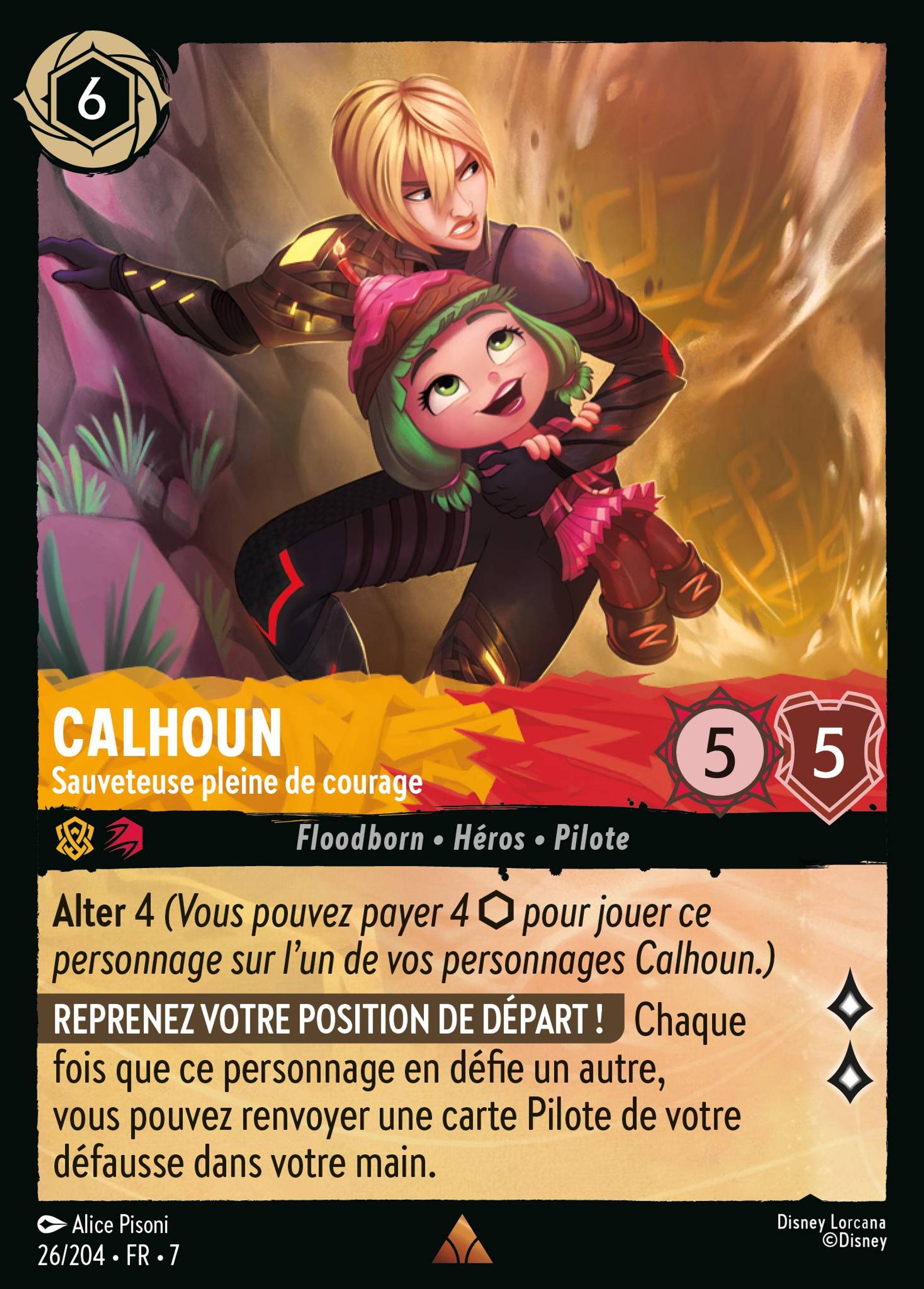 Calhoun - Sauveteuse pleine de courage — Archazia's Island — Lorcana