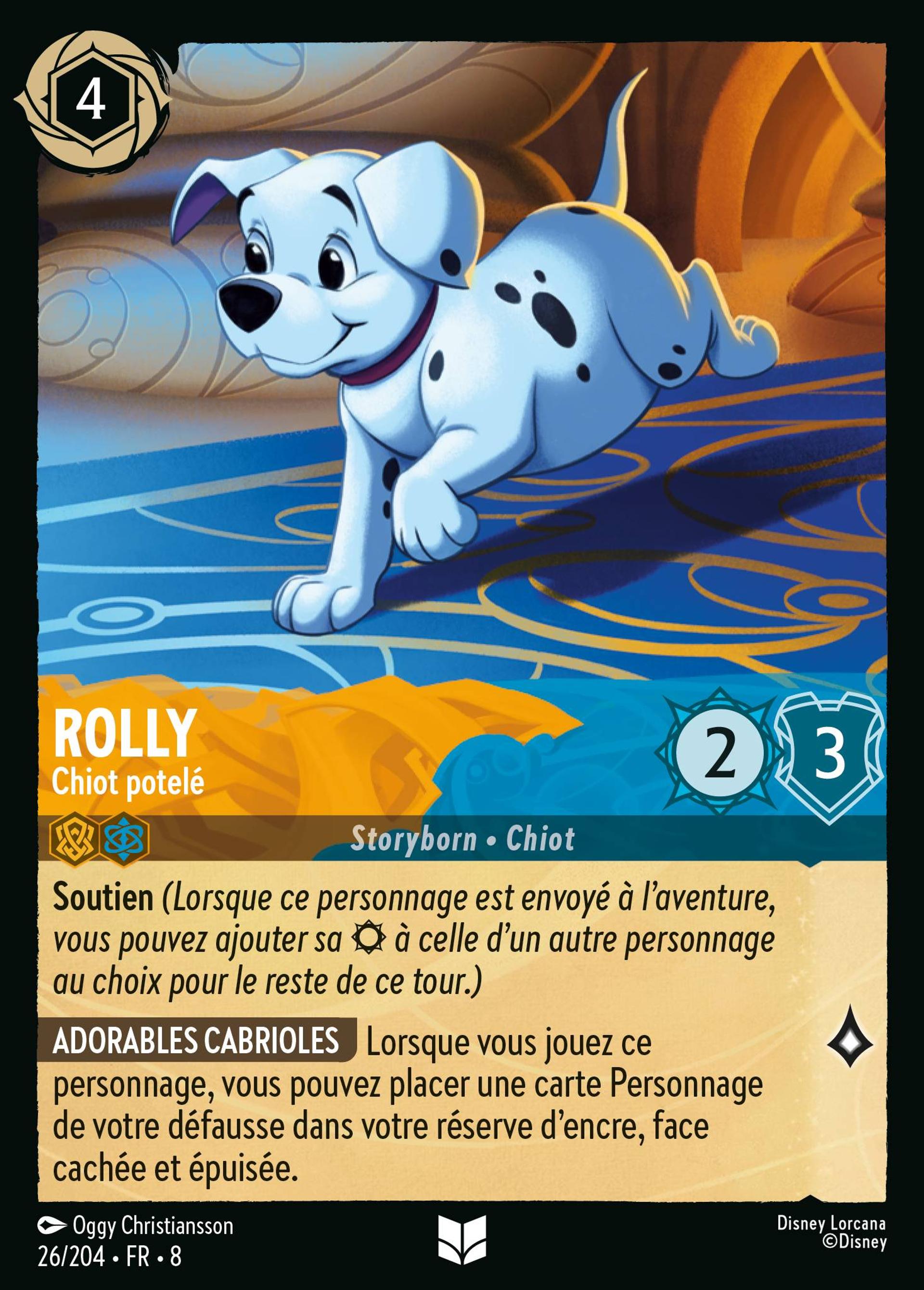 Rolly - Chiot potelé — The Reign of Jafar — Lorcana