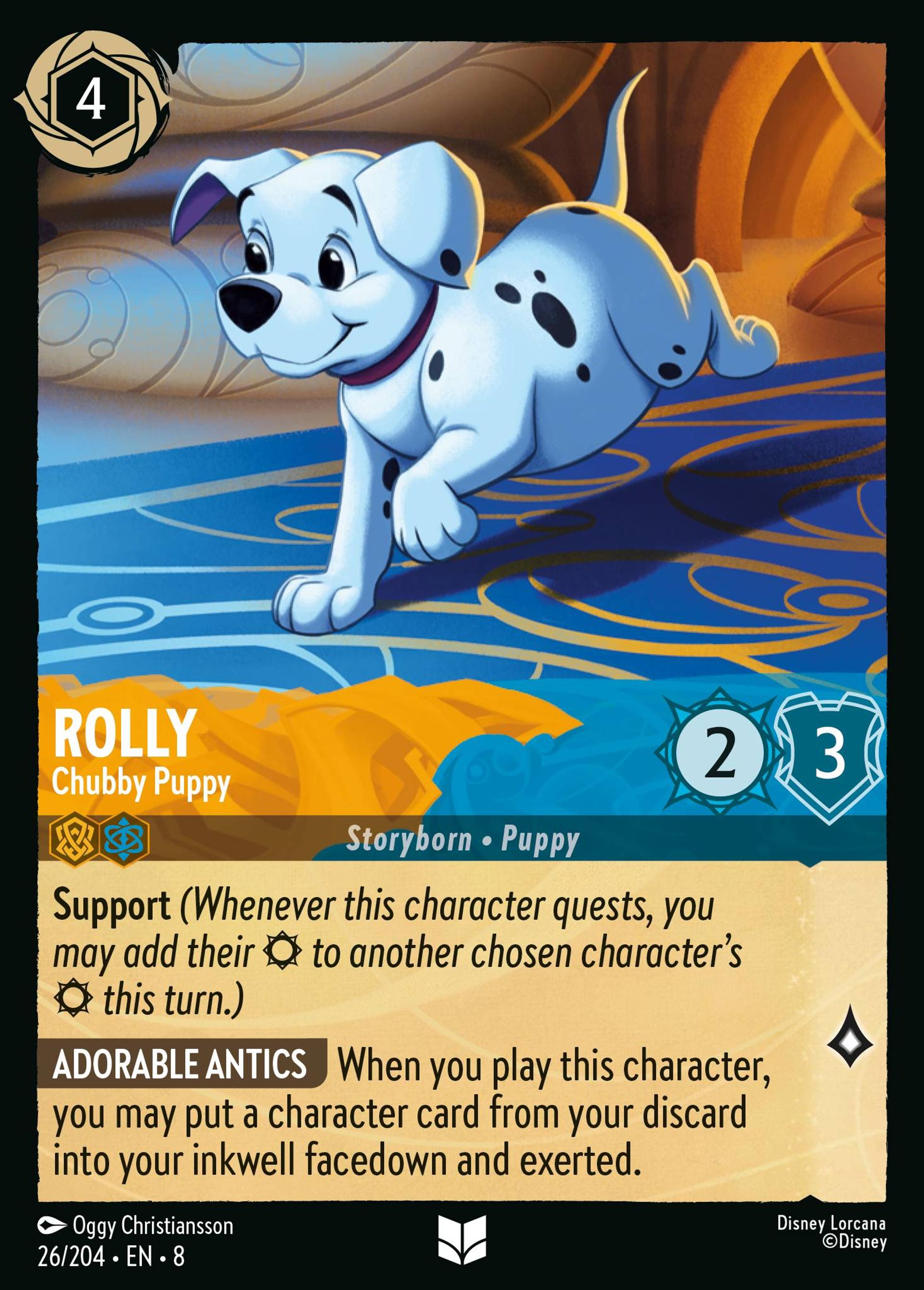 Rolly - Chiot potelé — The Reign of Jafar — Lorcana