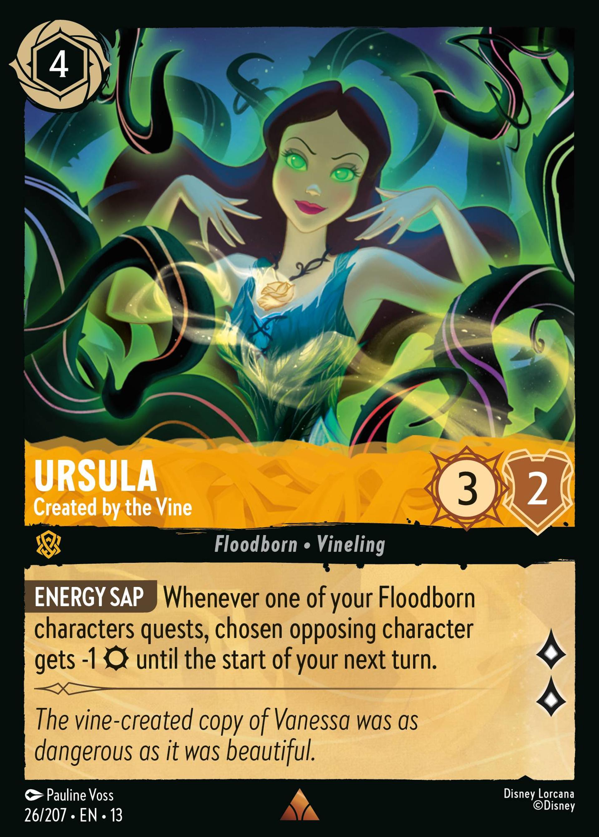 Ursula - Created by the Vine — Attack of the Vine! — Lorcana