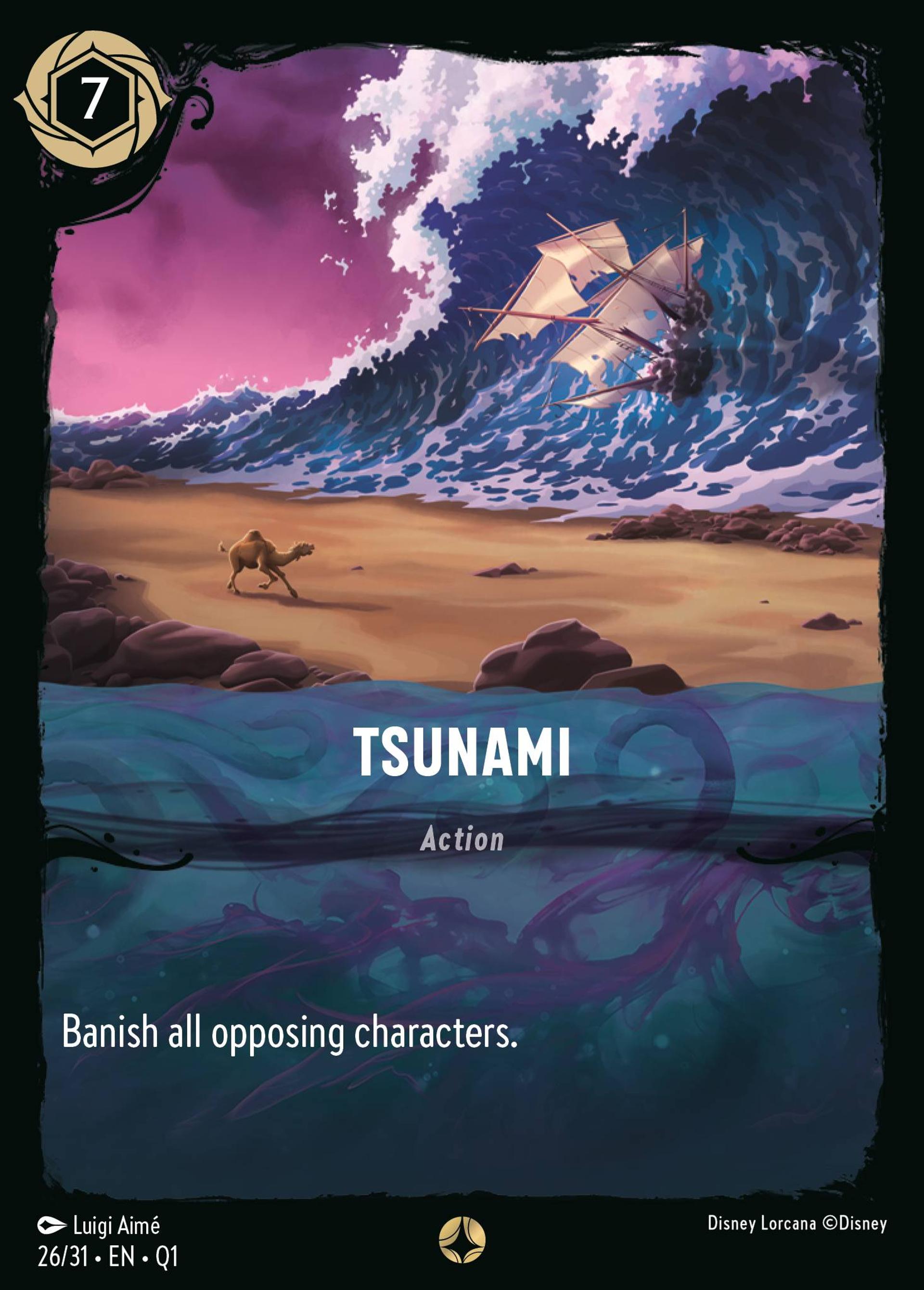 Tsunami — Illumineer's Quest: Deep Trouble — Lorcana