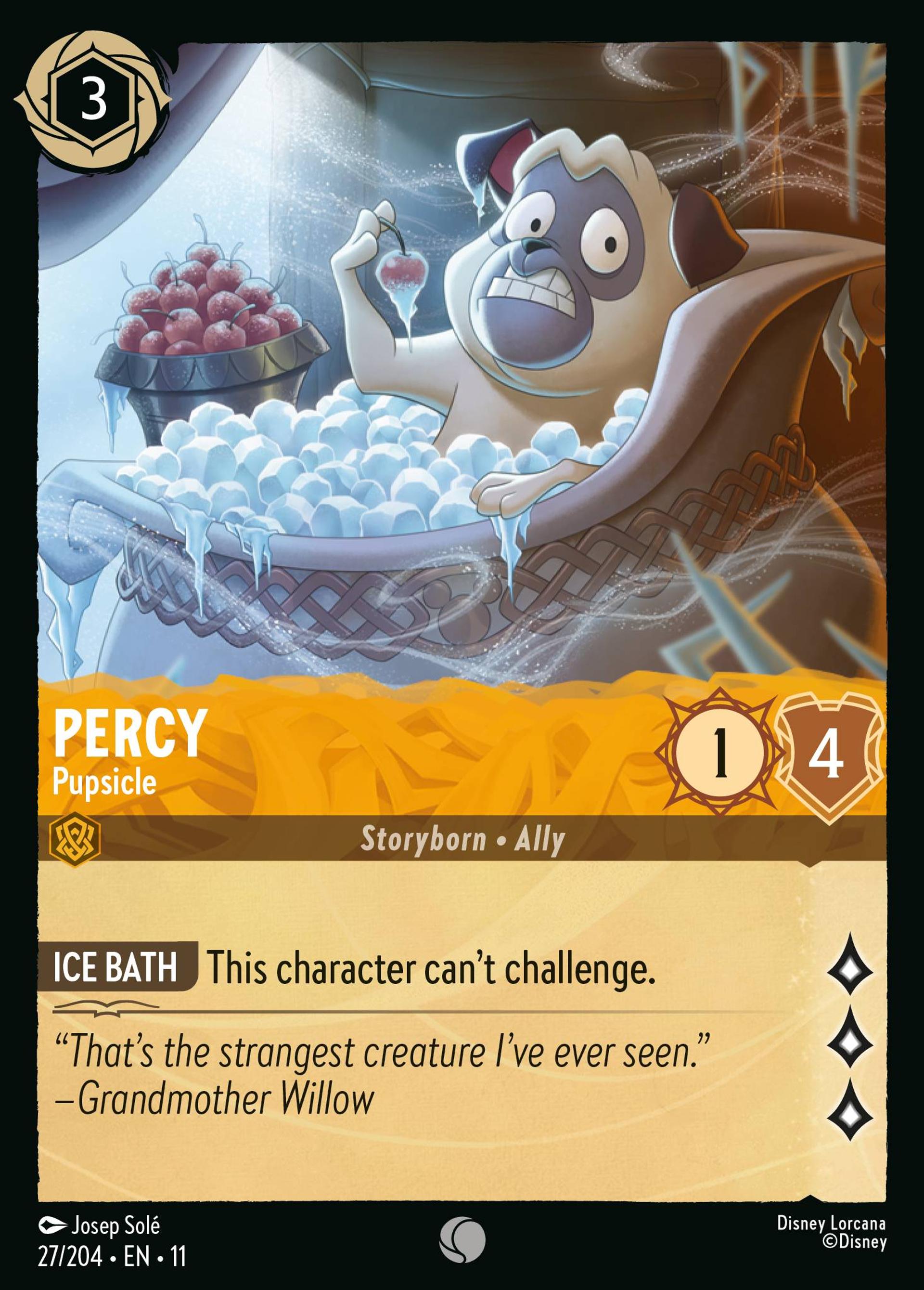 Percy - Pupsicle — Winterspell — Lorcana
