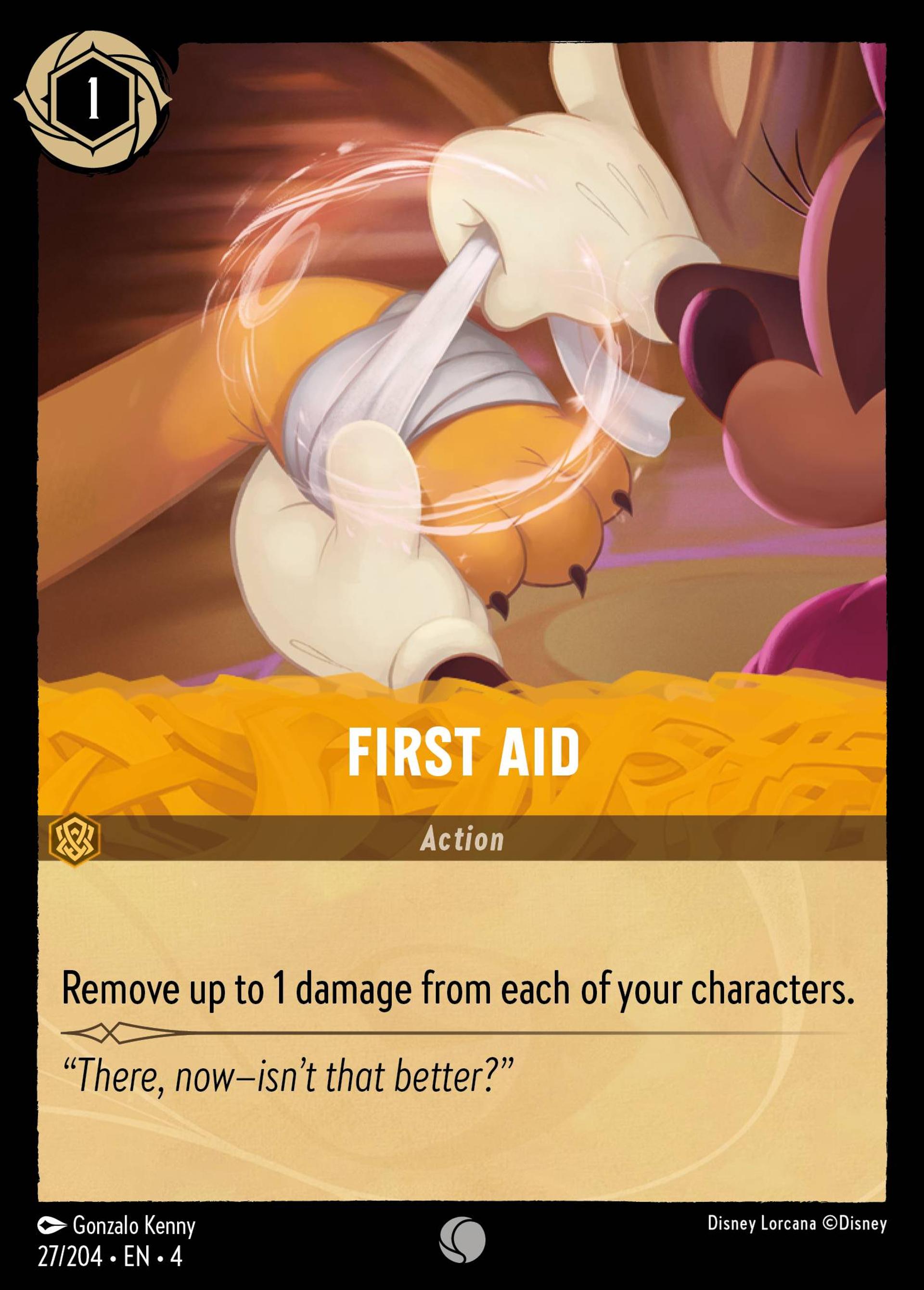 First Aid — Ursula's Return — Lorcana