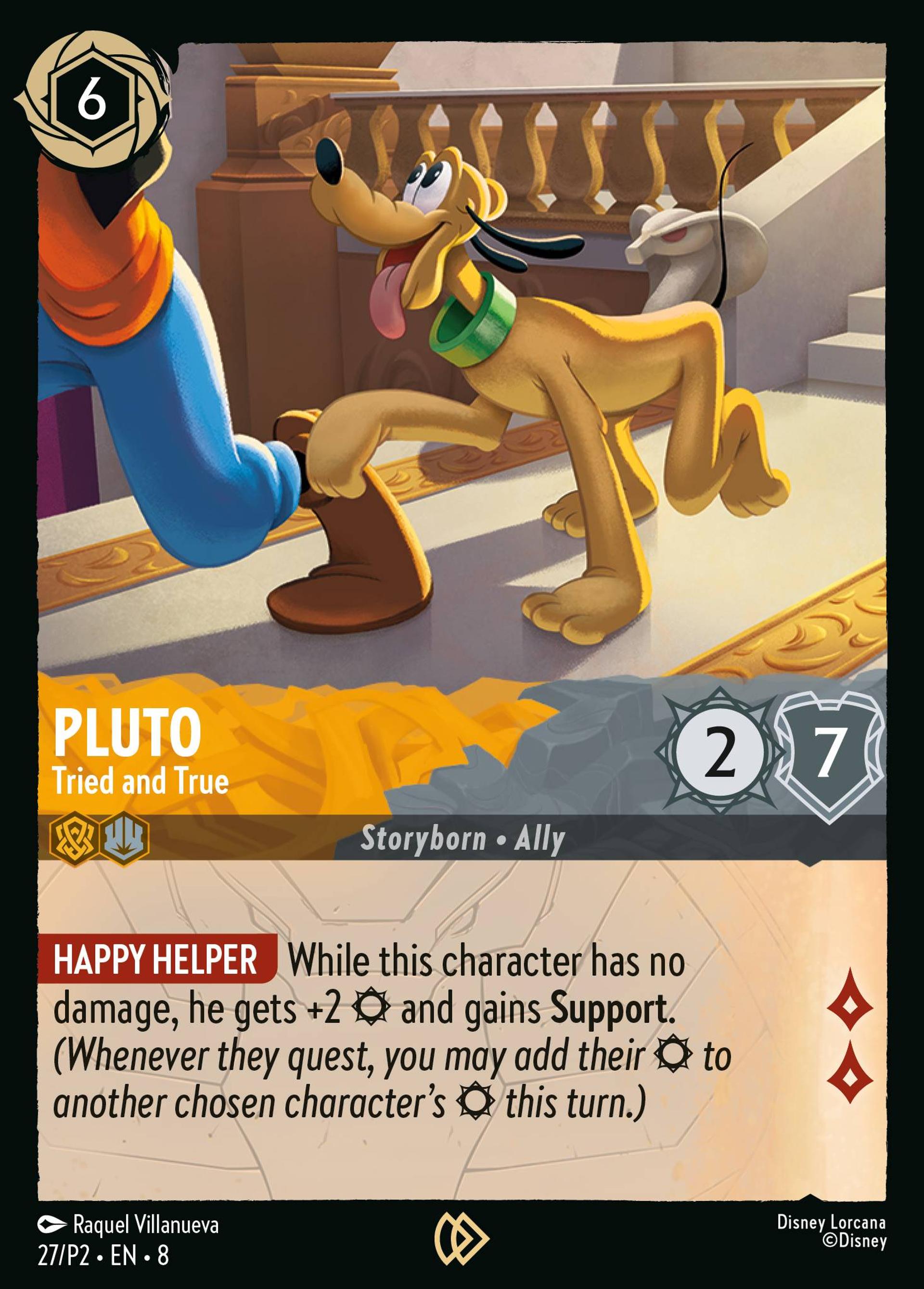Pluto - Tried and True — Promos - Year 2 — Lorcana