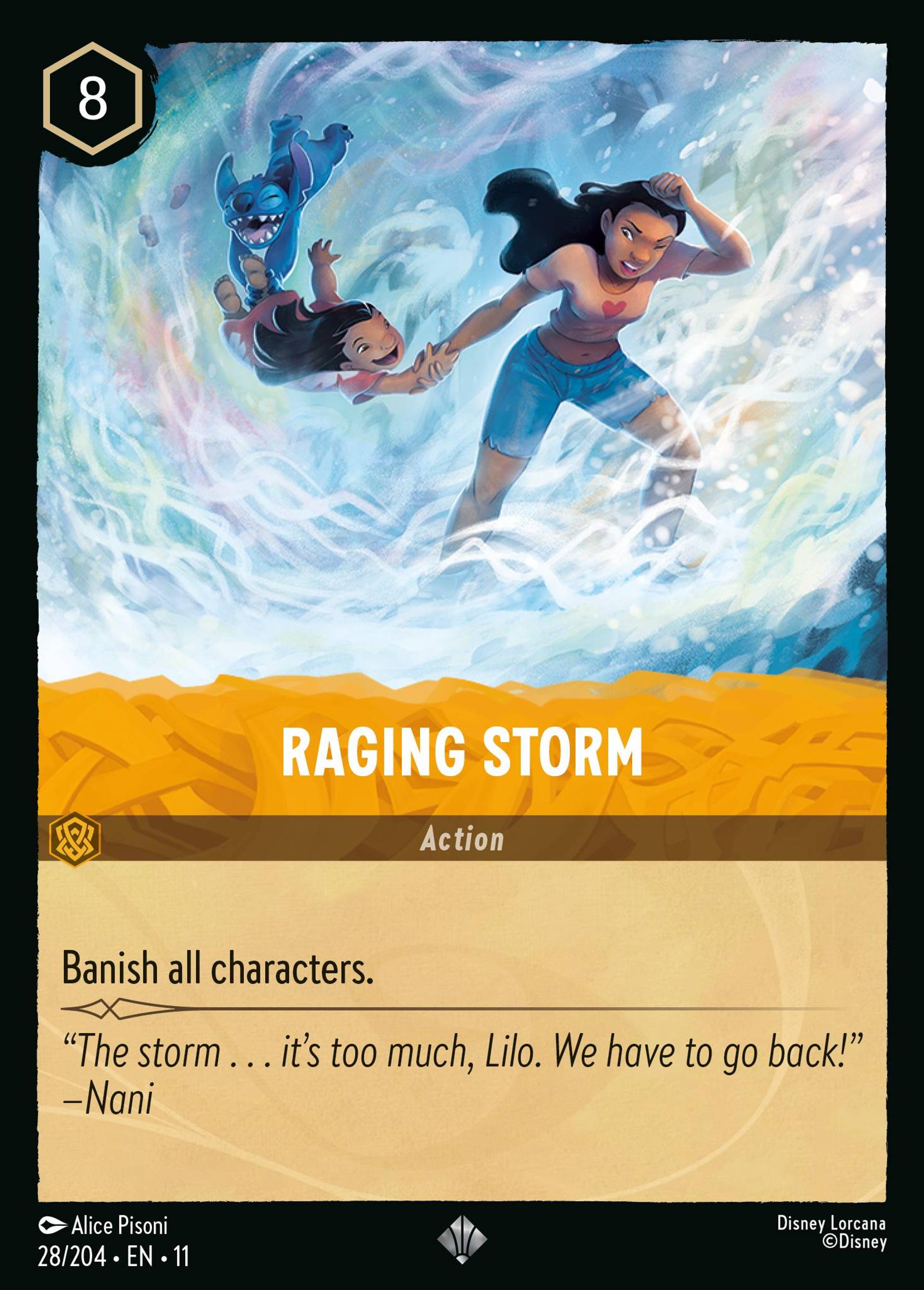 Raging Storm — Winterspell — Lorcana