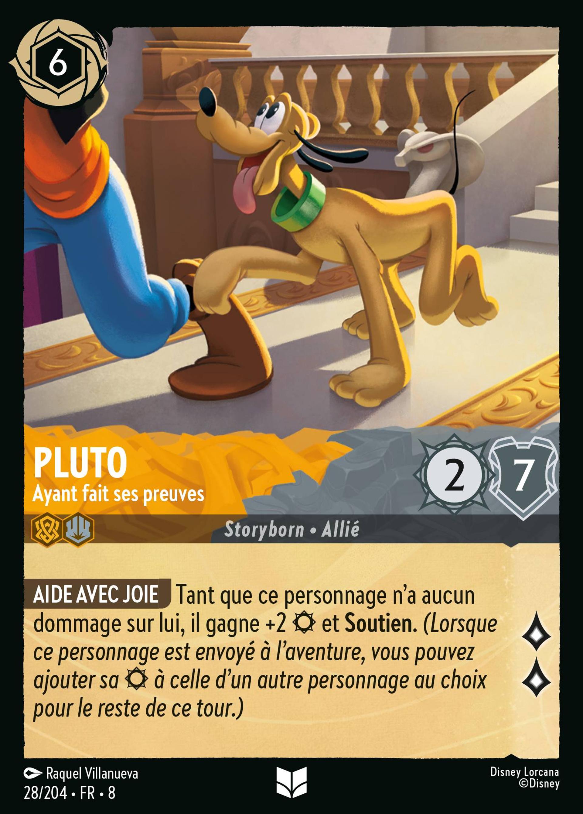 Pluto - Ayant fait ses preuves — The Reign of Jafar — Lorcana