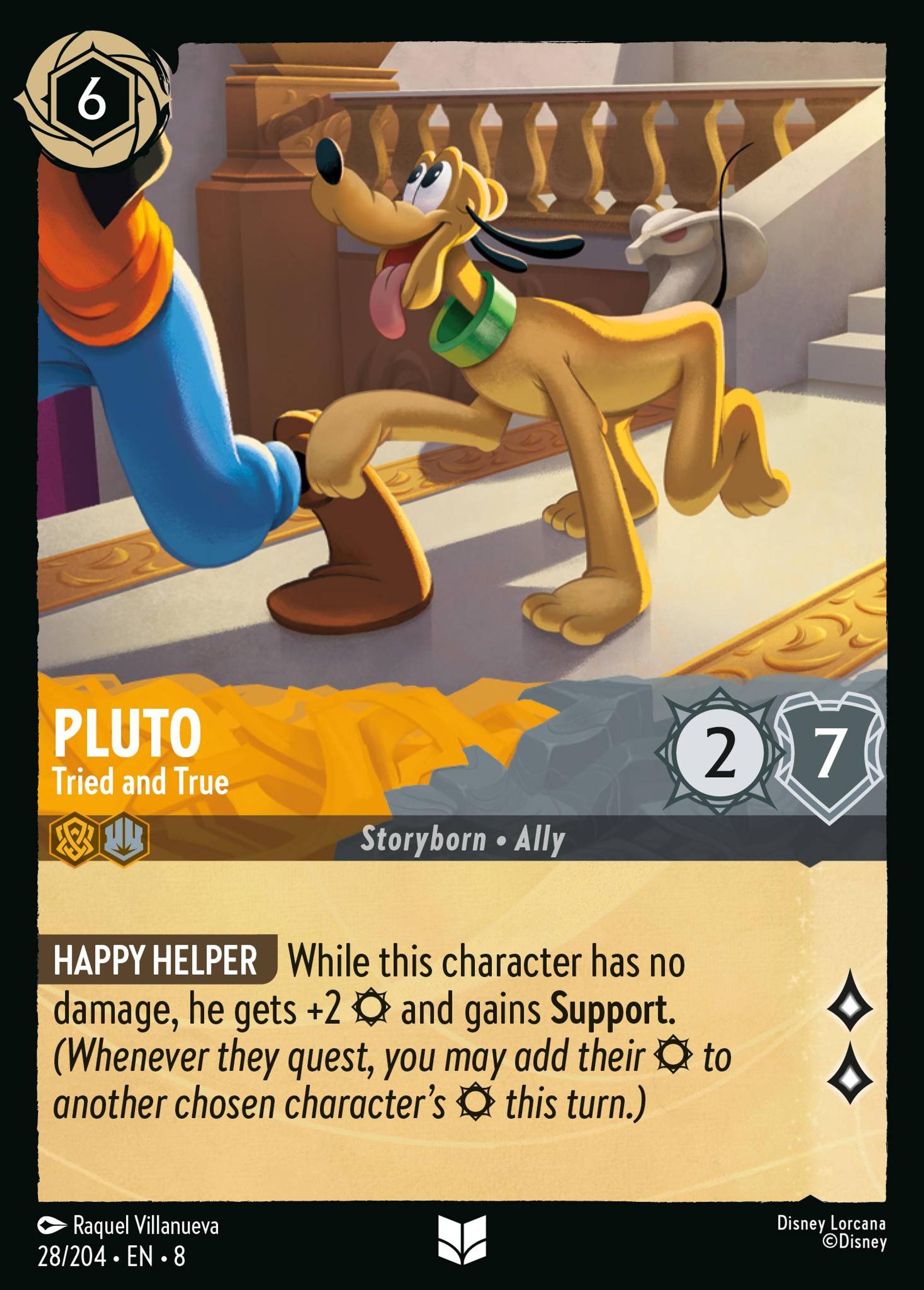Pluto - Ayant fait ses preuves — The Reign of Jafar — Lorcana