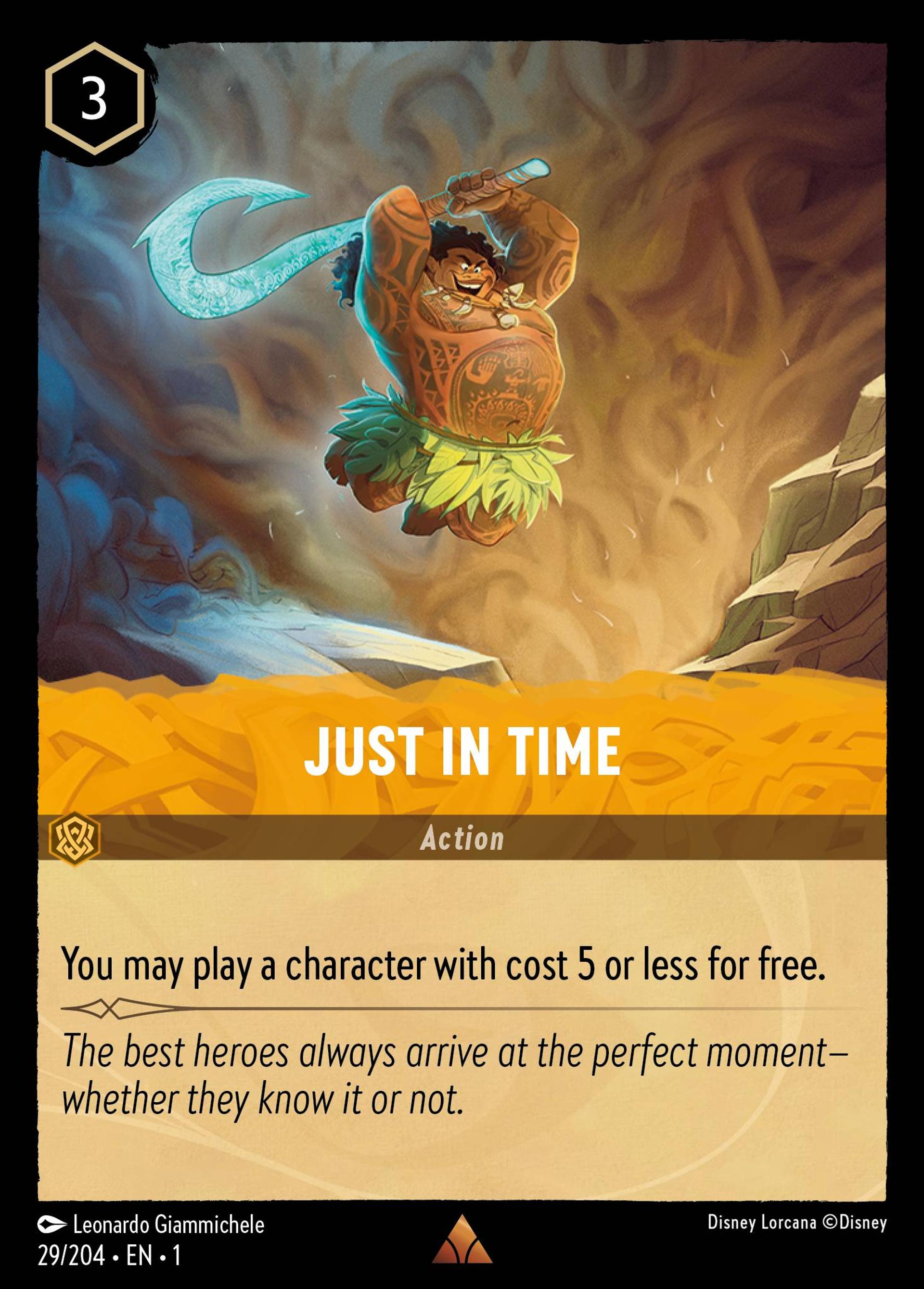 Just in Time — The First Chapter — Lorcana