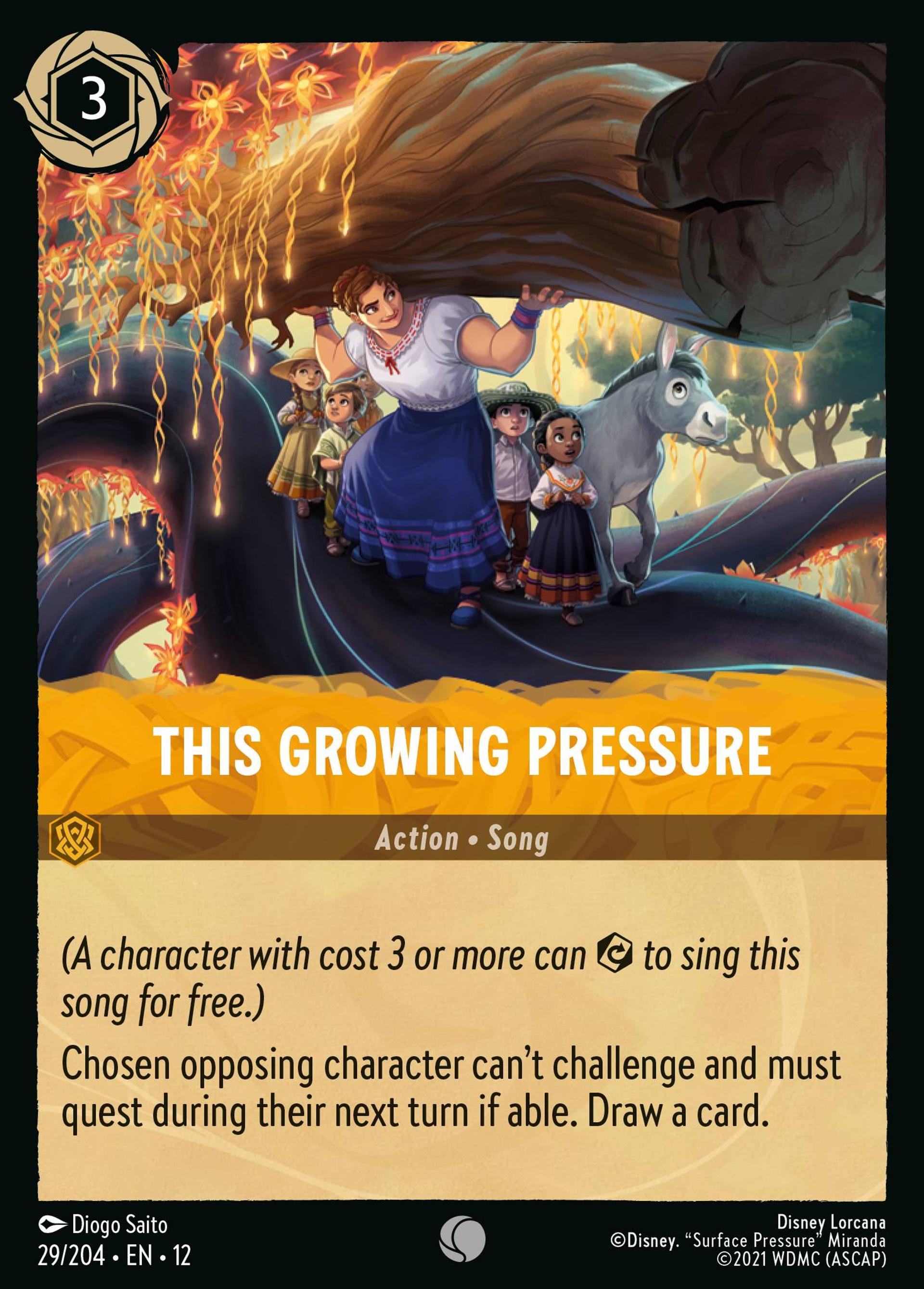 This Growing Pressure — Wilds Unknown — Lorcana